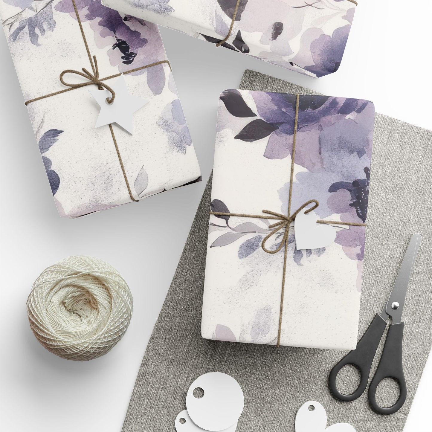 Elegant Floral Wrapping Paper, Gift Wrap for Every Occasion, Birthday, Wedding, Baby Shower, Holiday