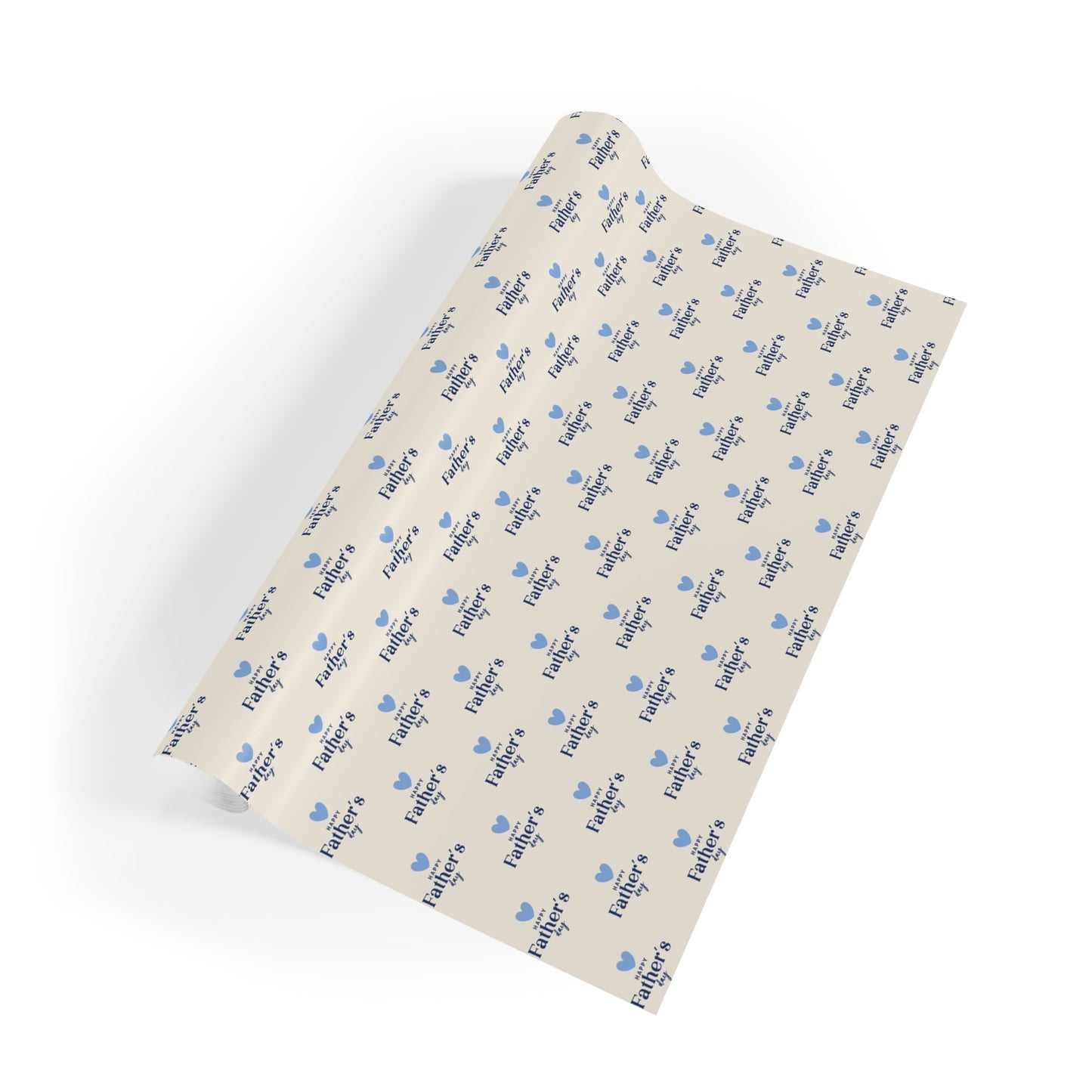 Father's Day Gift Wrapping Paper Roll - Unique Design for Celebrations