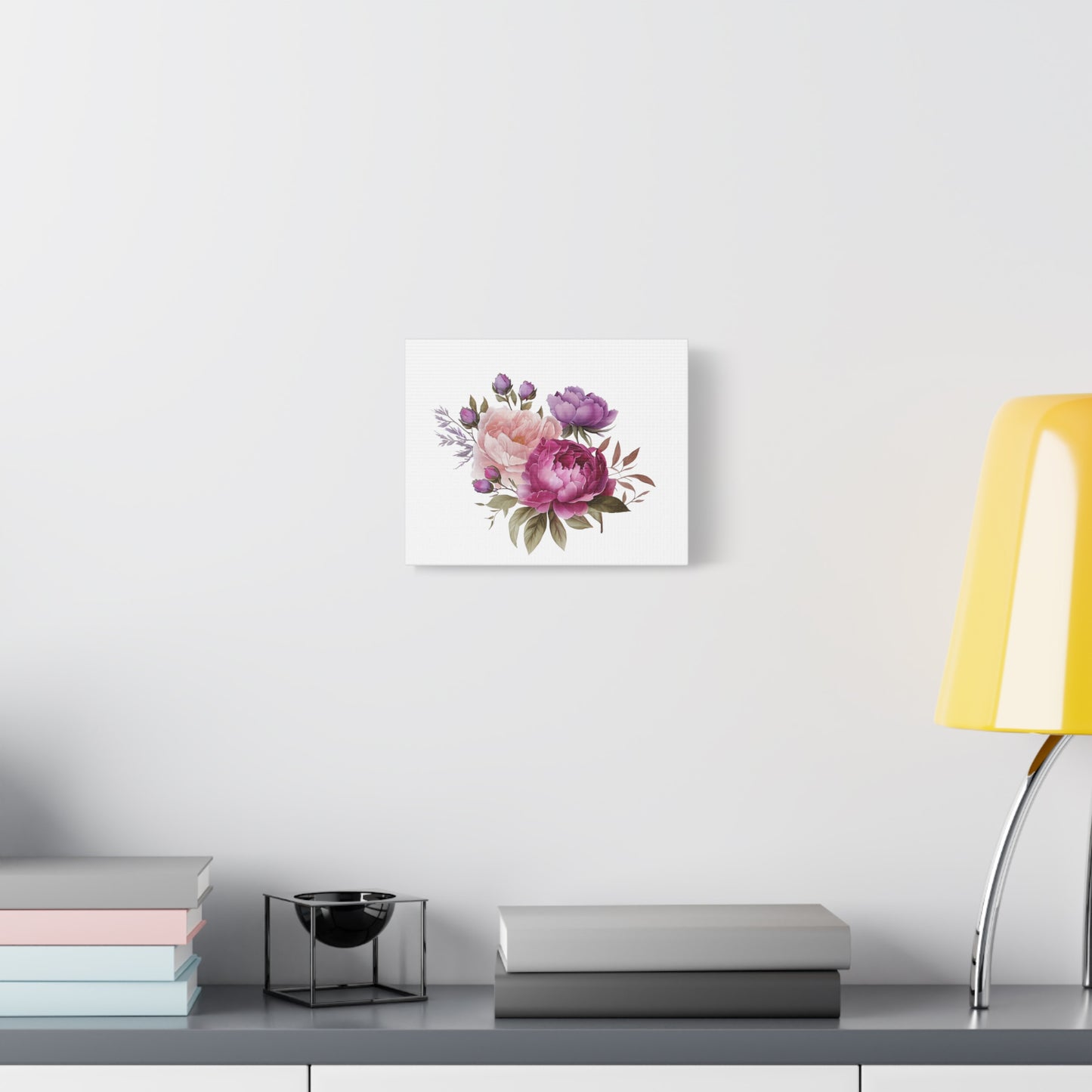 Floral Wall Art Canvas, Home Decor, Gift for Her, Peony Art, Living Room Decoration, Mothers Day