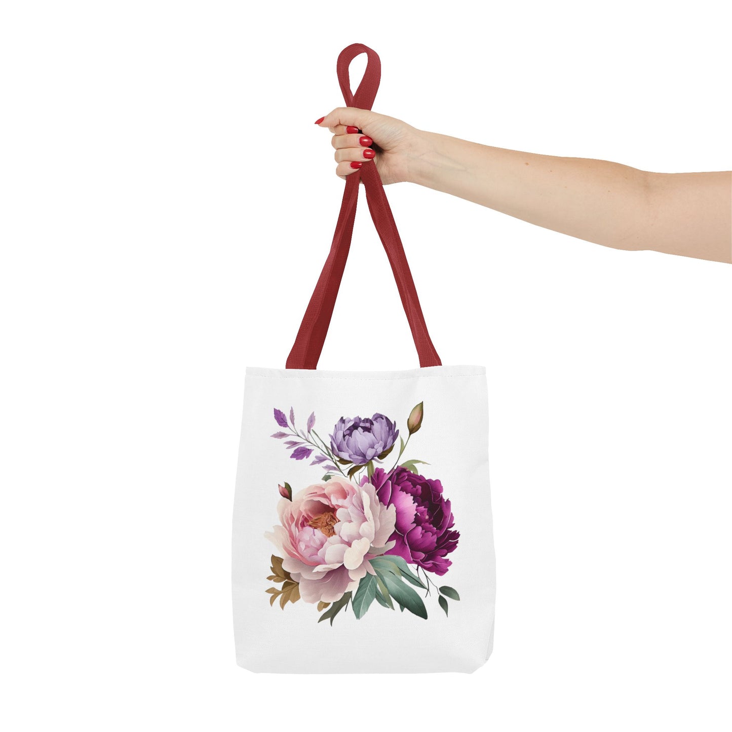 Floral Tote Bag, Botanical Shopping Tote, Eco-Friendly Grocery Bag, Chic Floral Purse, Mother's Day Gift, Spring Floral Carryall