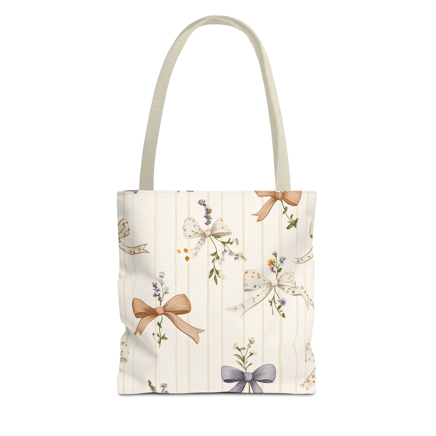 Charming Floral Tote Bag, Gift Bag for Her, Spring Tote, Shopping Bag, Everyday Carryall, Eco-Friendly Bag