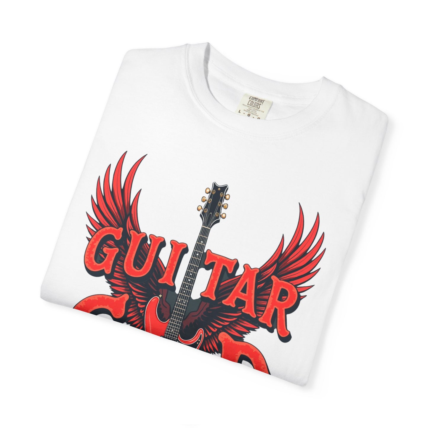 Guitar God T-Shirt, Music Lover Gift, Unisex Graphic Tee, Rock & Roll Apparel, Concert Outfit, Gift for Musicians