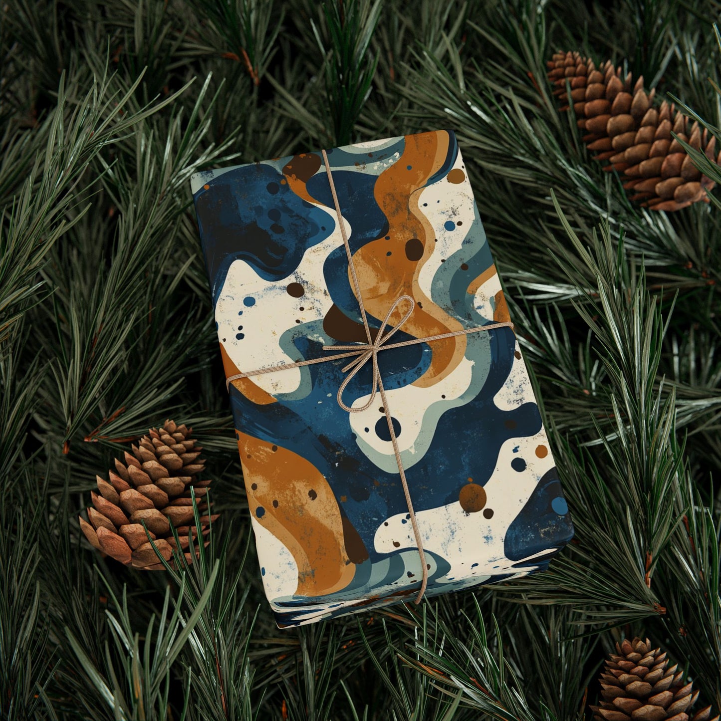 Artistic Wrapping Paper, Colorful Gift Wrap, Modern Decorative Paper, Unique Present Cover, Creative Packaging Solution