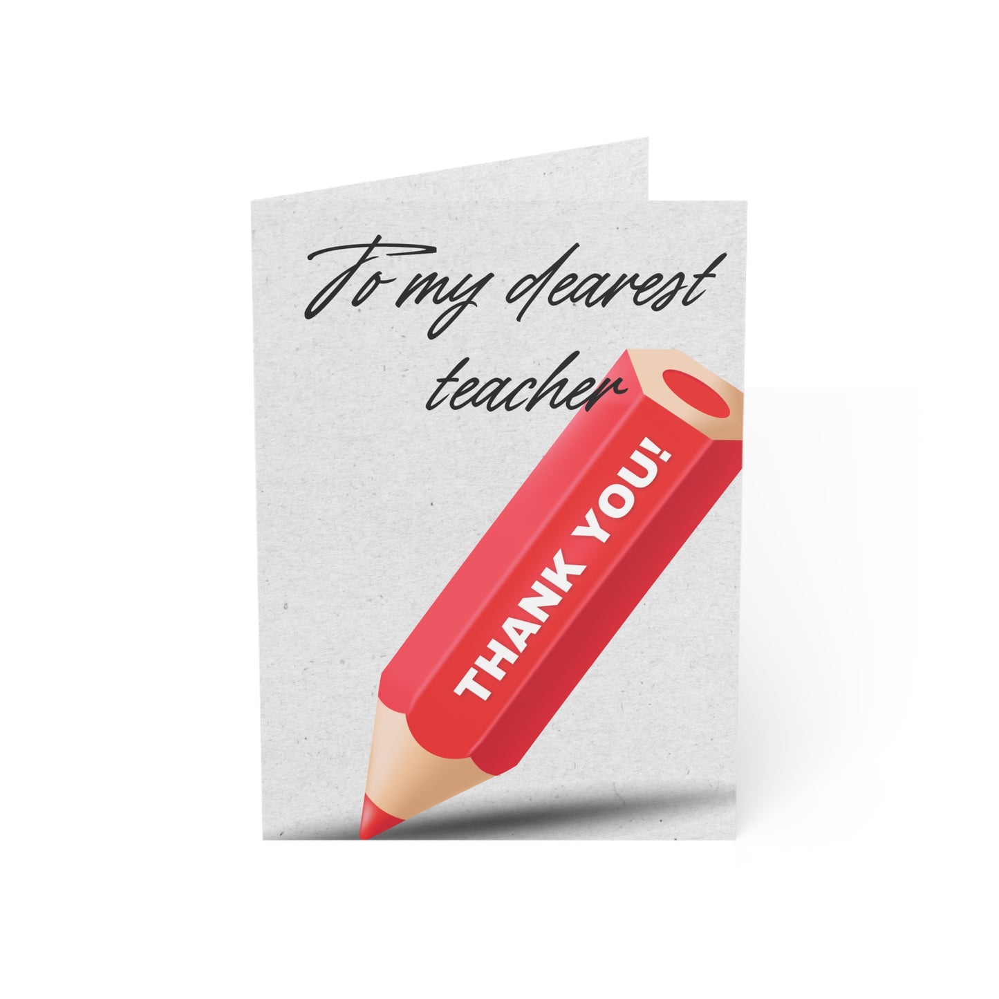 Thank You Greeting Cards Set - Appreciation Cards for Teachers, Friends, 1 to 50pcs, Ideal for Celebrations, Holidays, and Events