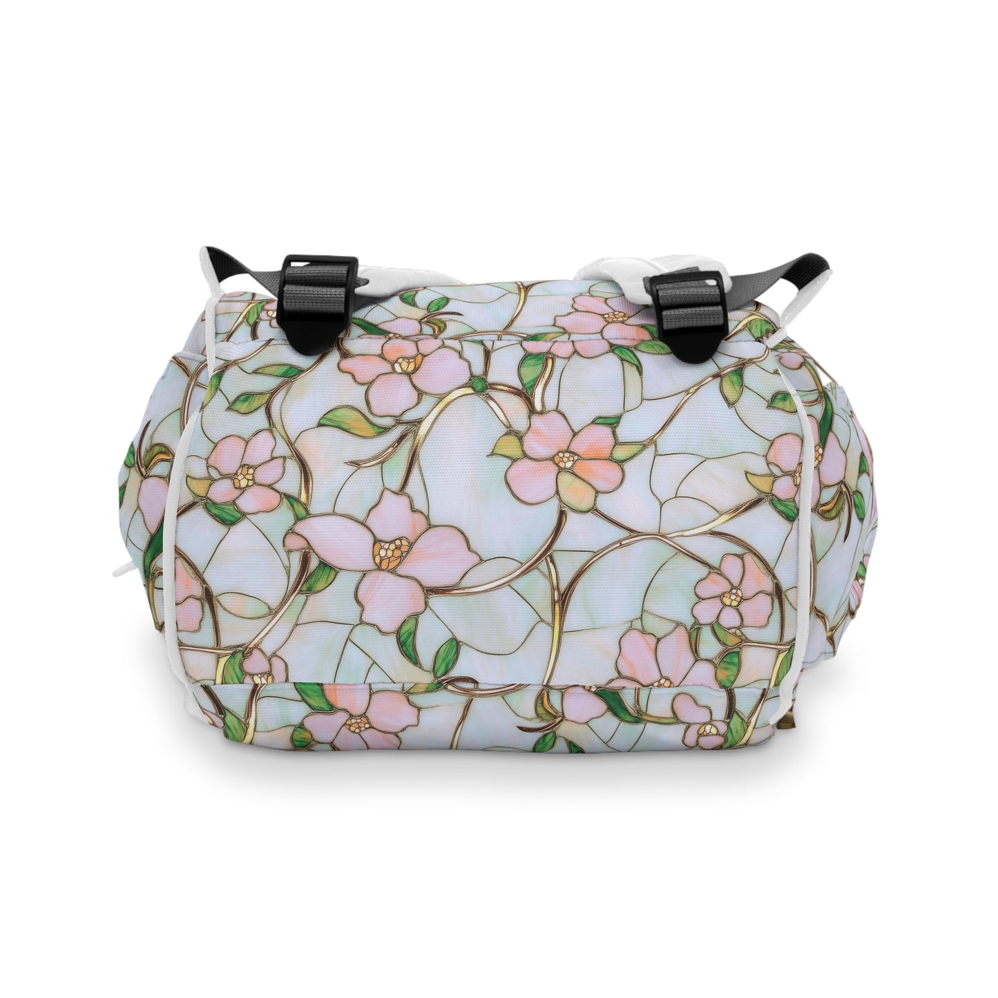 Floral Diaper Backpack for Moms, Stylish Baby Bag, Travel Diaper Bag, Practical Nursery Backpack, Cute Baby Shower Gift