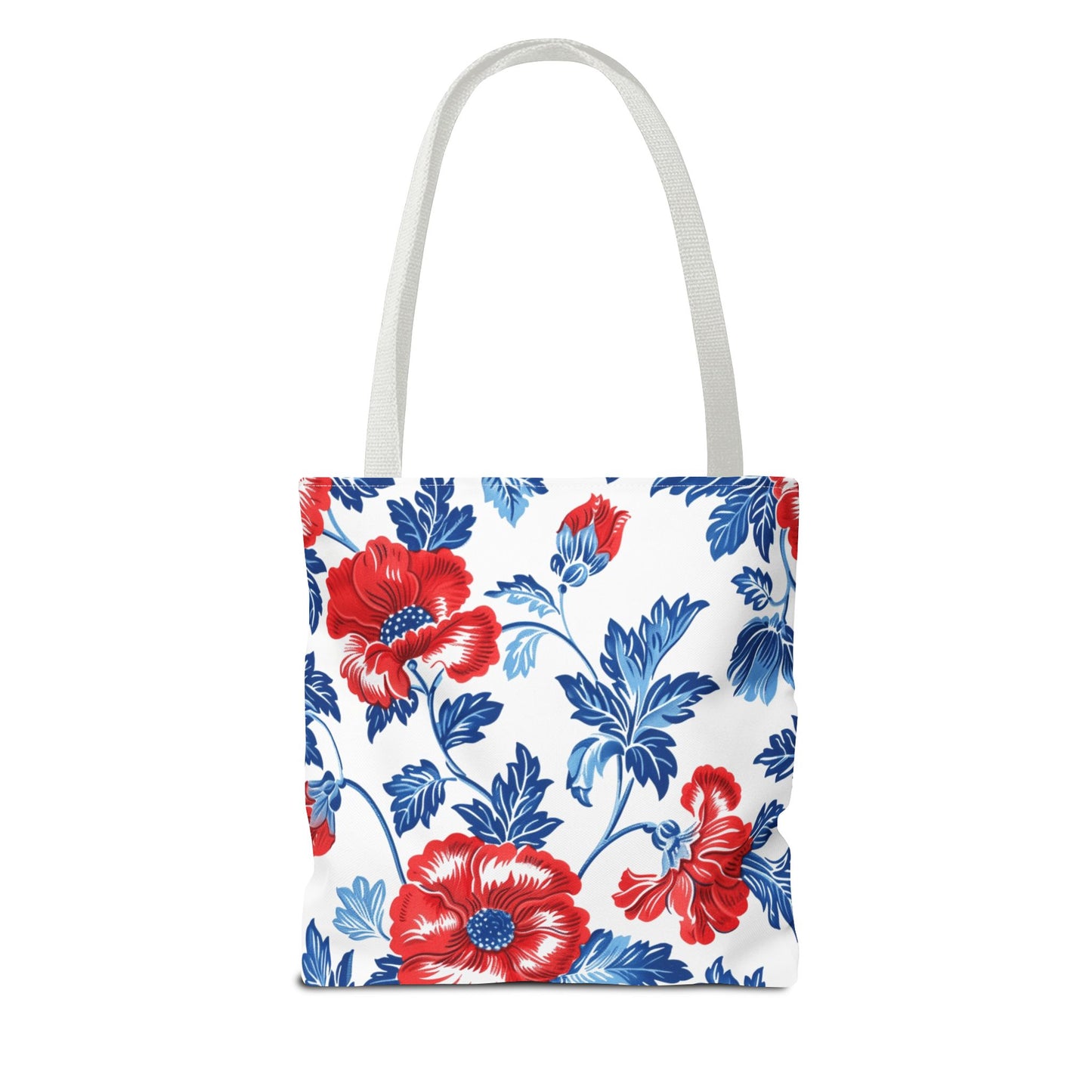 Floral Print Tote Bag for Everyday Use, Stylish Shopper, Reusable Grocery Bag, Gift for Her, Beach or Travel Accessory