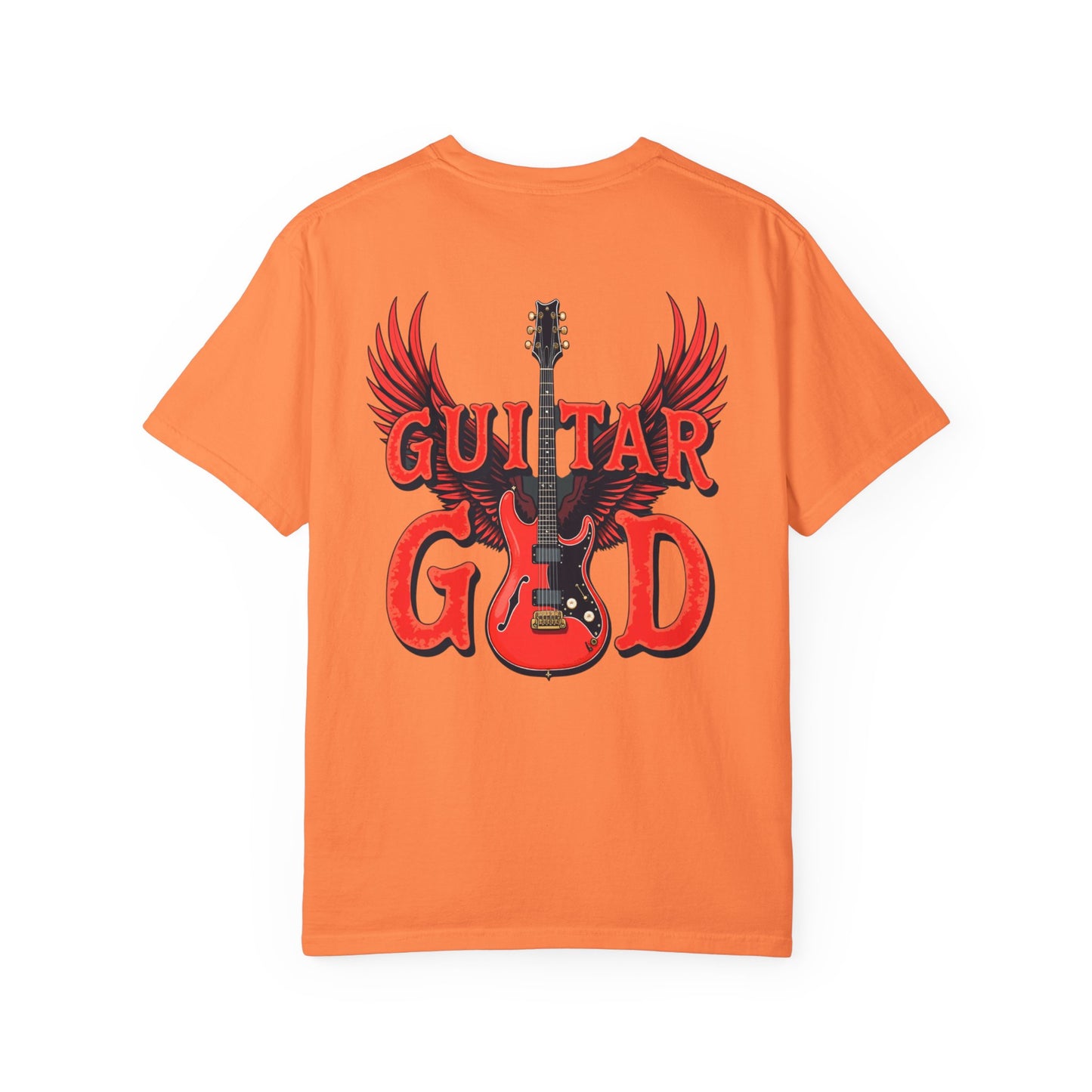 Guitar God T-Shirt, Music Lover Gift, Unisex Graphic Tee, Rock & Roll Apparel, Concert Outfit, Gift for Musicians