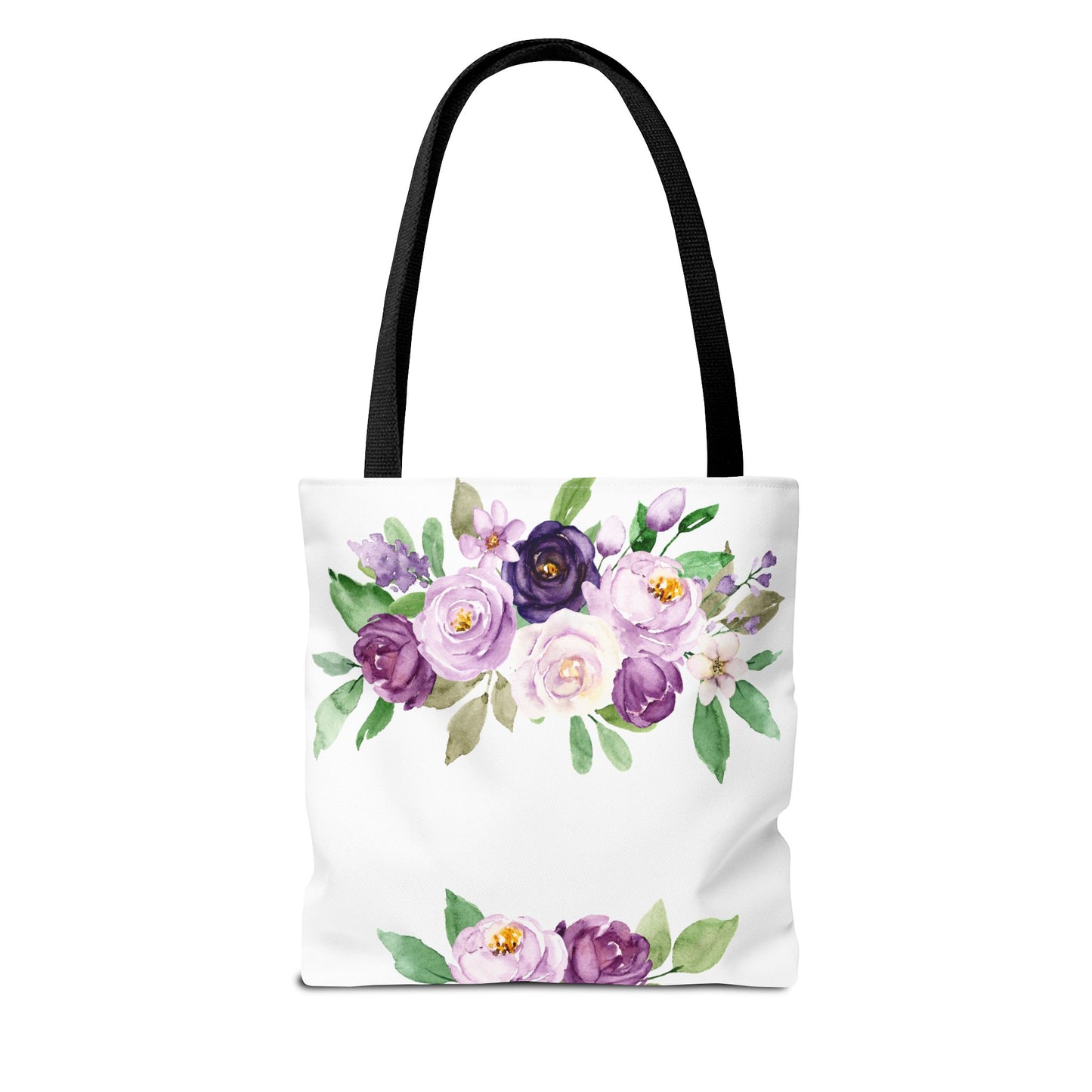 Floral Tote Bag, Stylish Market Bag, Spring Gift, Eco-Friendly Shopping Bag, Flower Print, Birthday Present, Lightweight Carryall