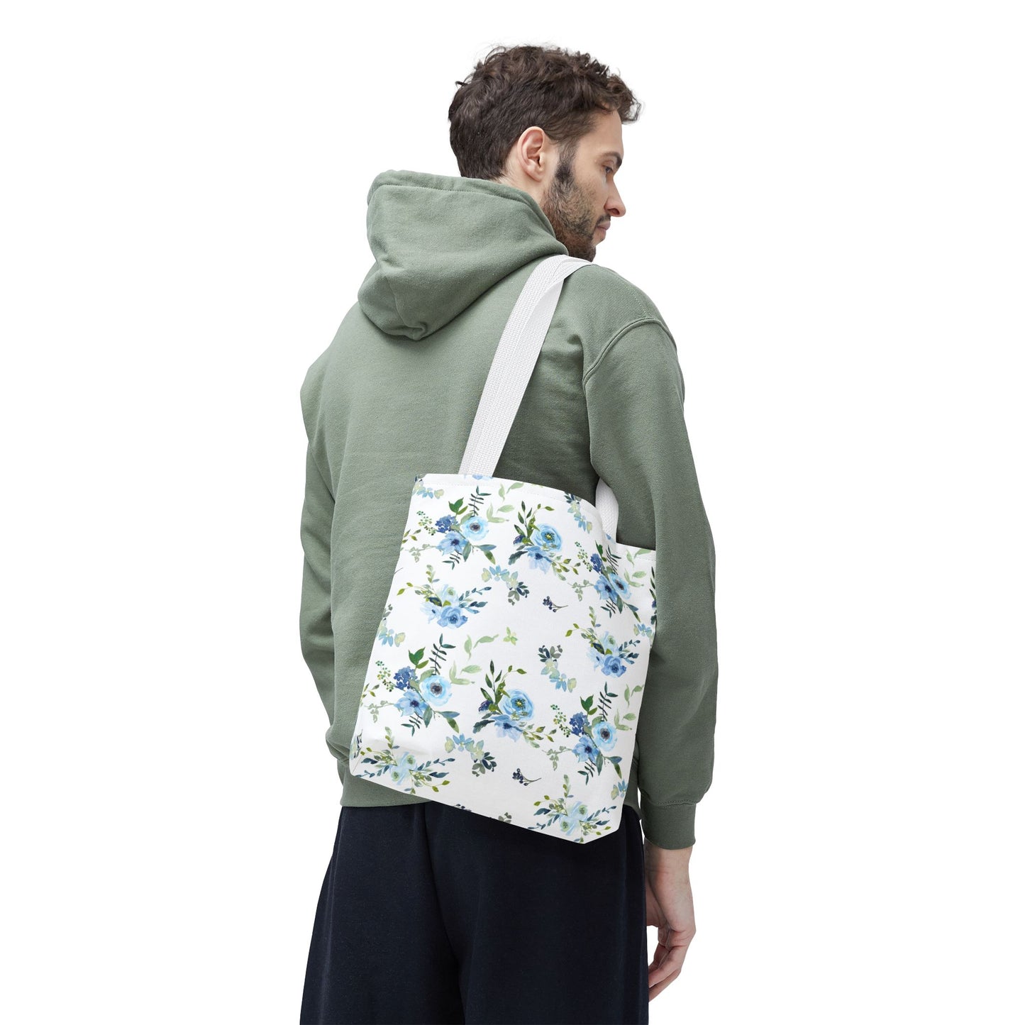 Floral Tote Bag, Stylish Reusable Bag, Eco-Friendly Shopping Tote, Beach Bag, Gift Bag for Her