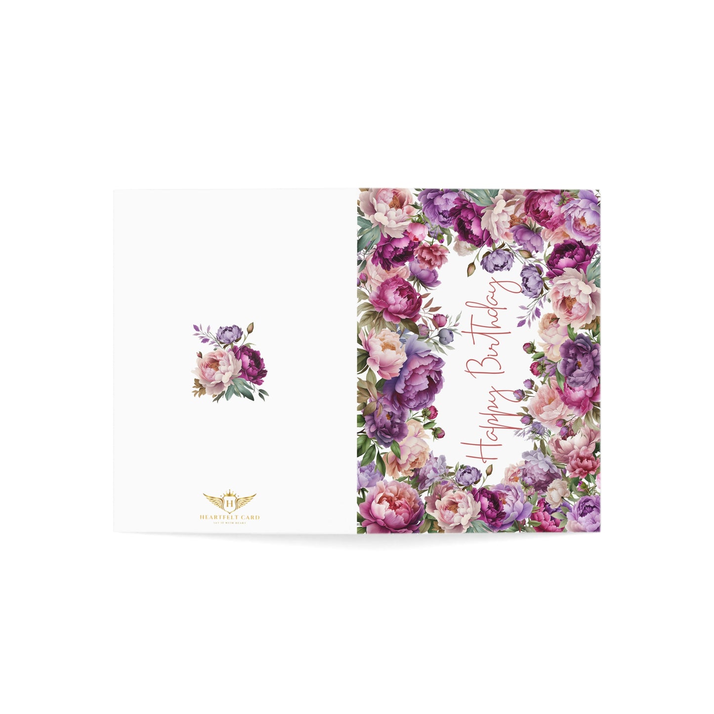 Floral Greeting Cards - Elegant Birthday Wishes, Thank You Notes, Feminine Cards, Note Cards, Floral Stationery
