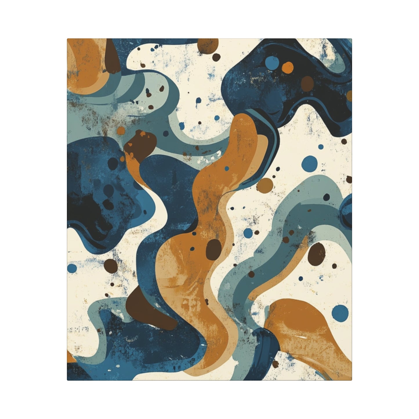 Abstract Canvas Art Wraps, Modern Wall Decor, Geometric Art Prints, Stylish Home Decor, Unique Gift for Art Lovers, Living Room Aesthetics