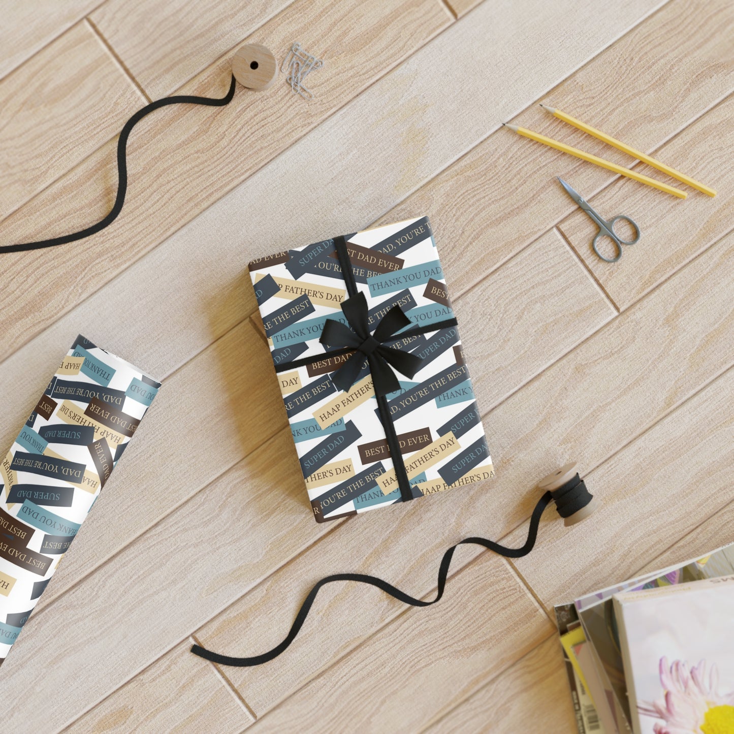 Stylish Gift Wrapping Paper Roll - Modern Geometric Design for All Occasions, Holiday Gift Wrap, Creative Packaging, Fun Gift Decor