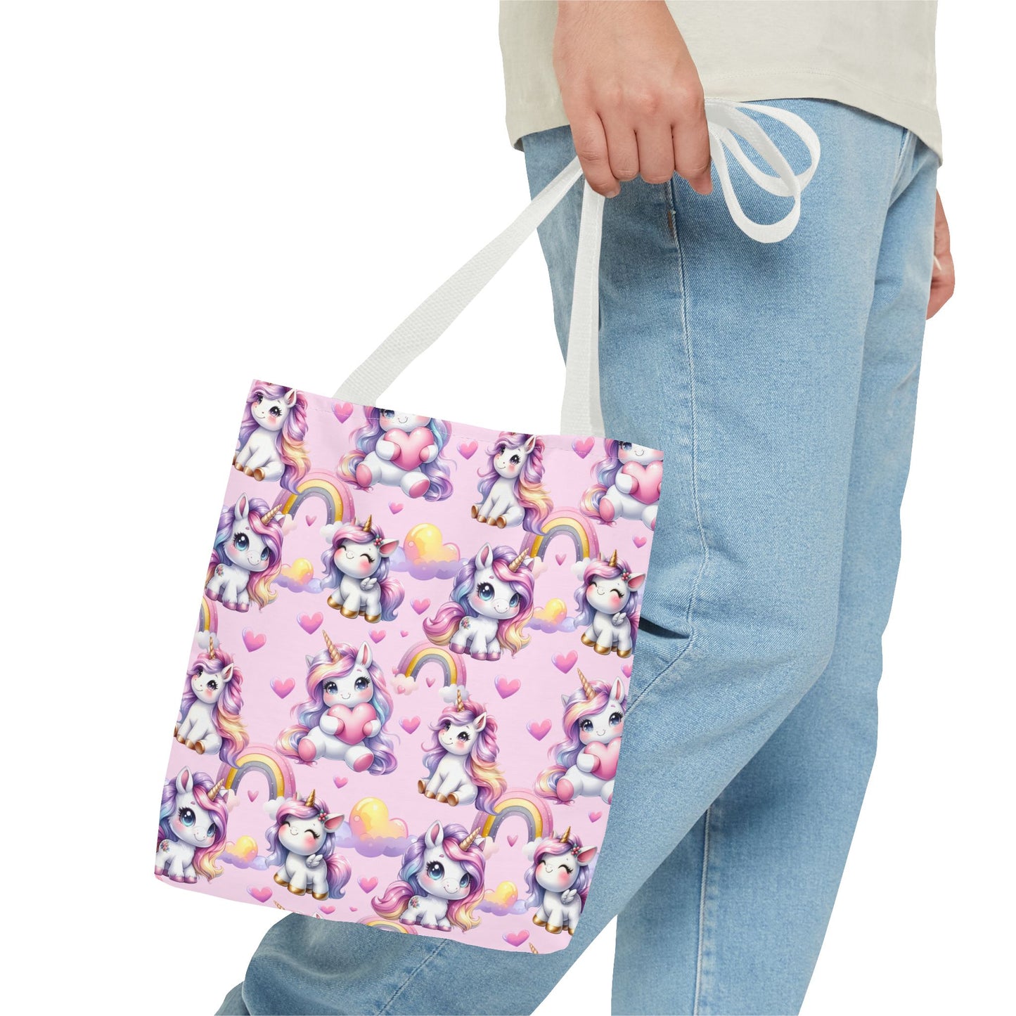 Whimsical Unicorn Tote Bag - Fantasy Lover Gift, Shopping Bag, Beach Tote, Cute Accessory, Birthday Present
