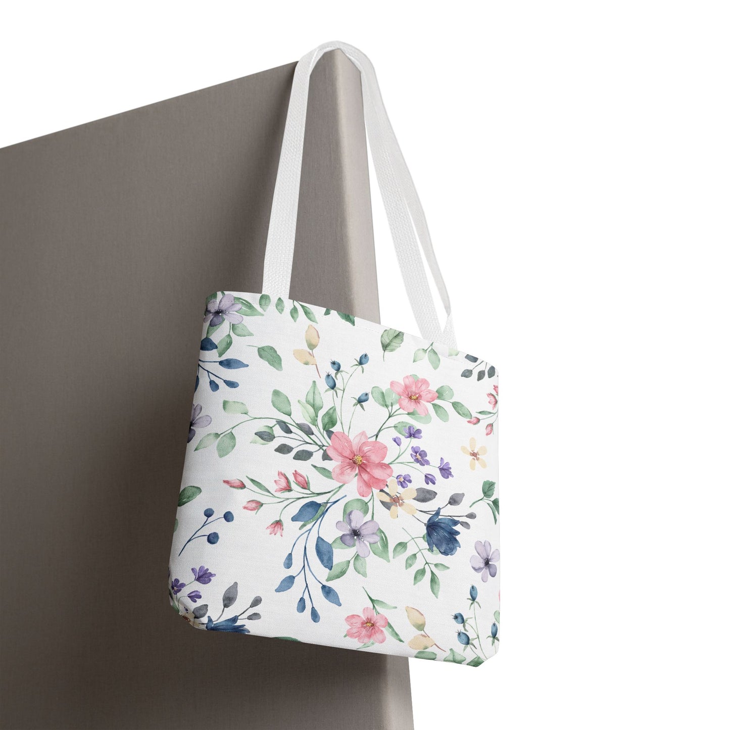 Floral Tote Bag | Stylish Carry-All for Everyday Use, Eco-Friendly Shopping, Beach Days, Spring Picnics, Gift for Moms