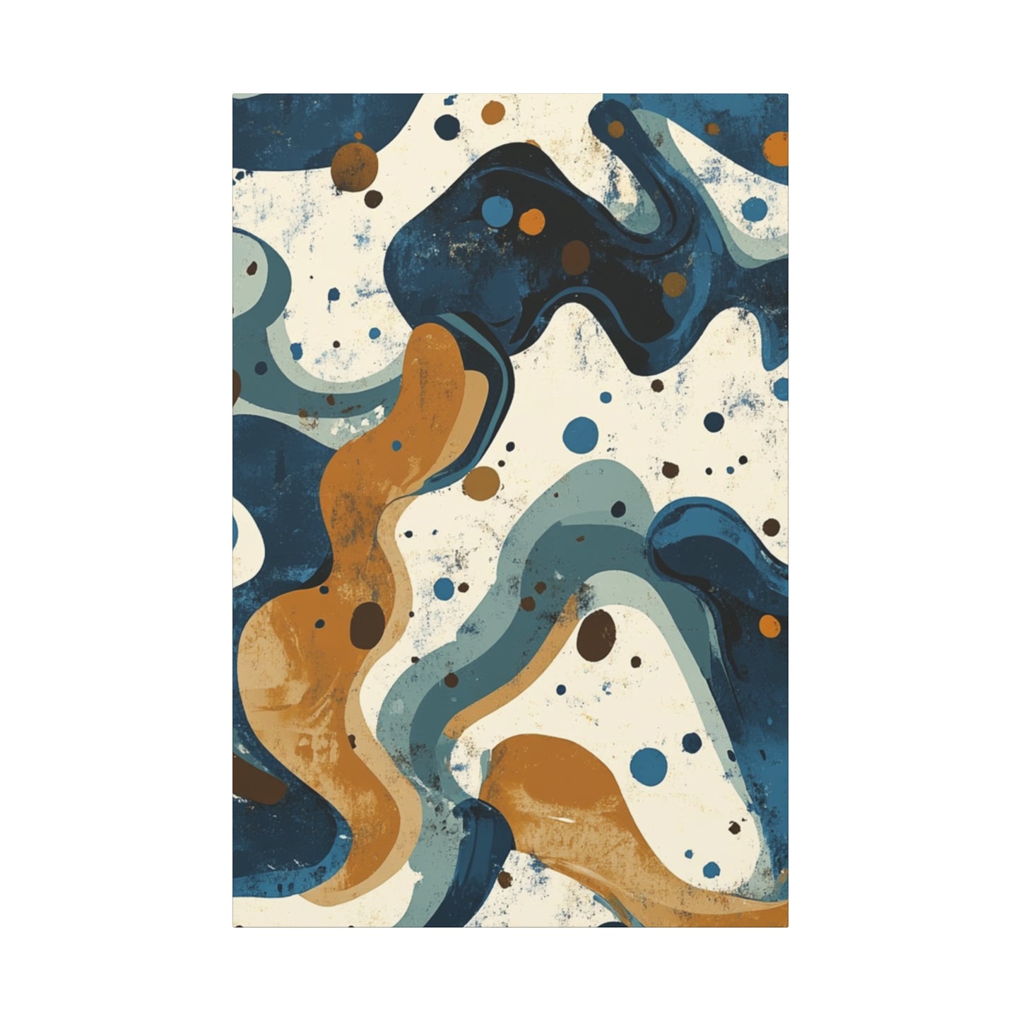 Abstract Canvas Art Wraps, Modern Wall Decor, Geometric Art Prints, Stylish Home Decor, Unique Gift for Art Lovers, Living Room Aesthetics