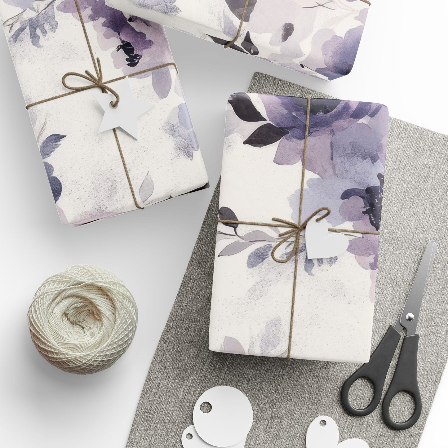 Elegant Floral Wrapping Paper, Gift Wrap for Every Occasion, Birthday, Wedding, Baby Shower, Holiday