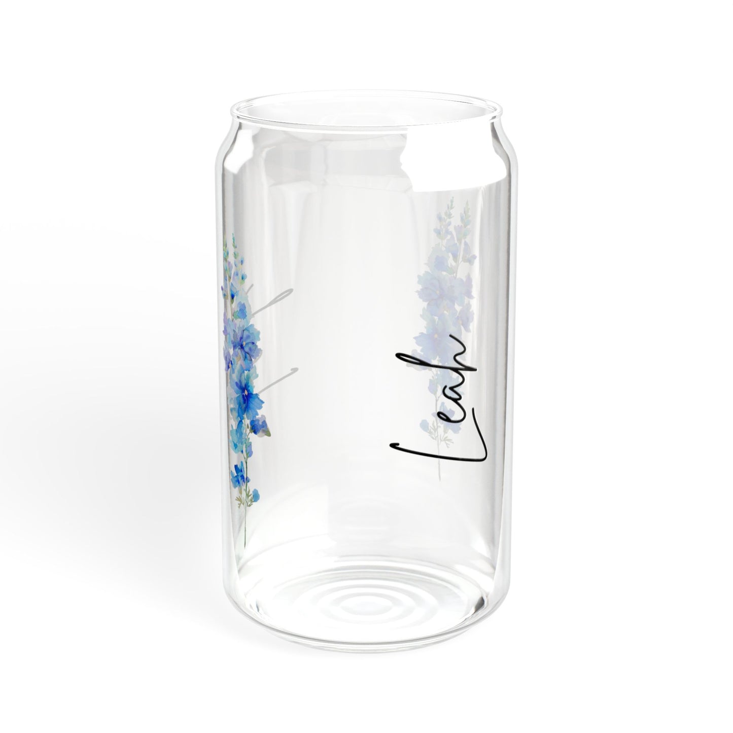 Floral Glass Sipper with Bamboo Lid, Eco-Friendly Drinkware, Reusable, Perfect for Summer Gatherings, Gifts for Friends and Family, [...]