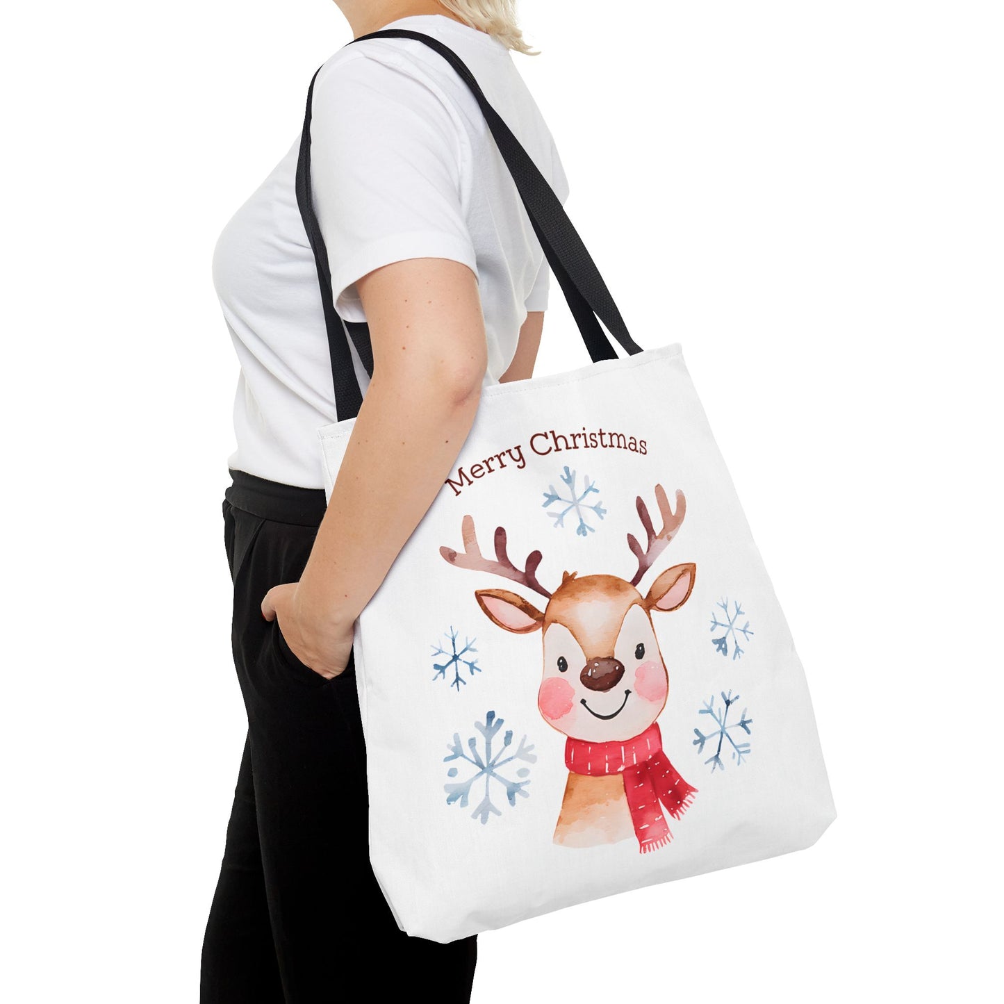 Reindeer Tote Bag for Holidays