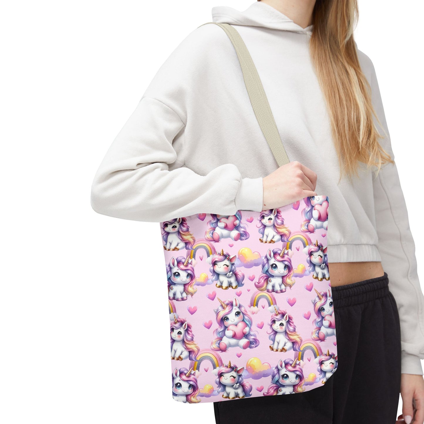 Whimsical Unicorn Tote Bag - Fantasy Lover Gift, Shopping Bag, Beach Tote, Cute Accessory, Birthday Present