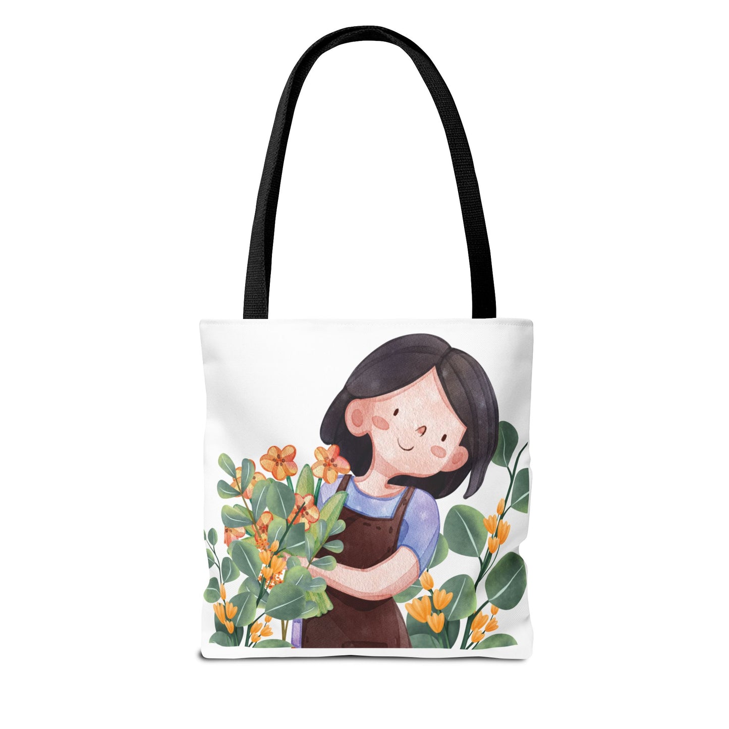 Thank You Teacher Tote Bag | Floral AOP Design | Appreciation Gift | Back to School | Teacher's Day | Eco-Friendly Carryall