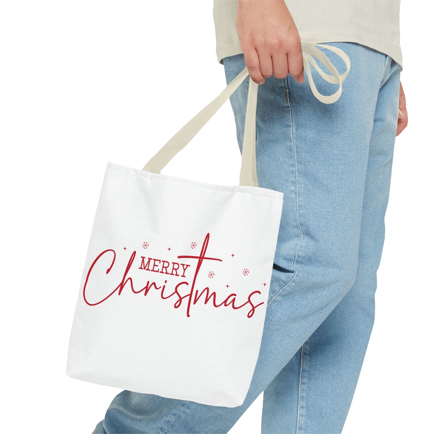 Merry Christmas Tote Bag - Festive Holiday Gift for Seasonal Cheer