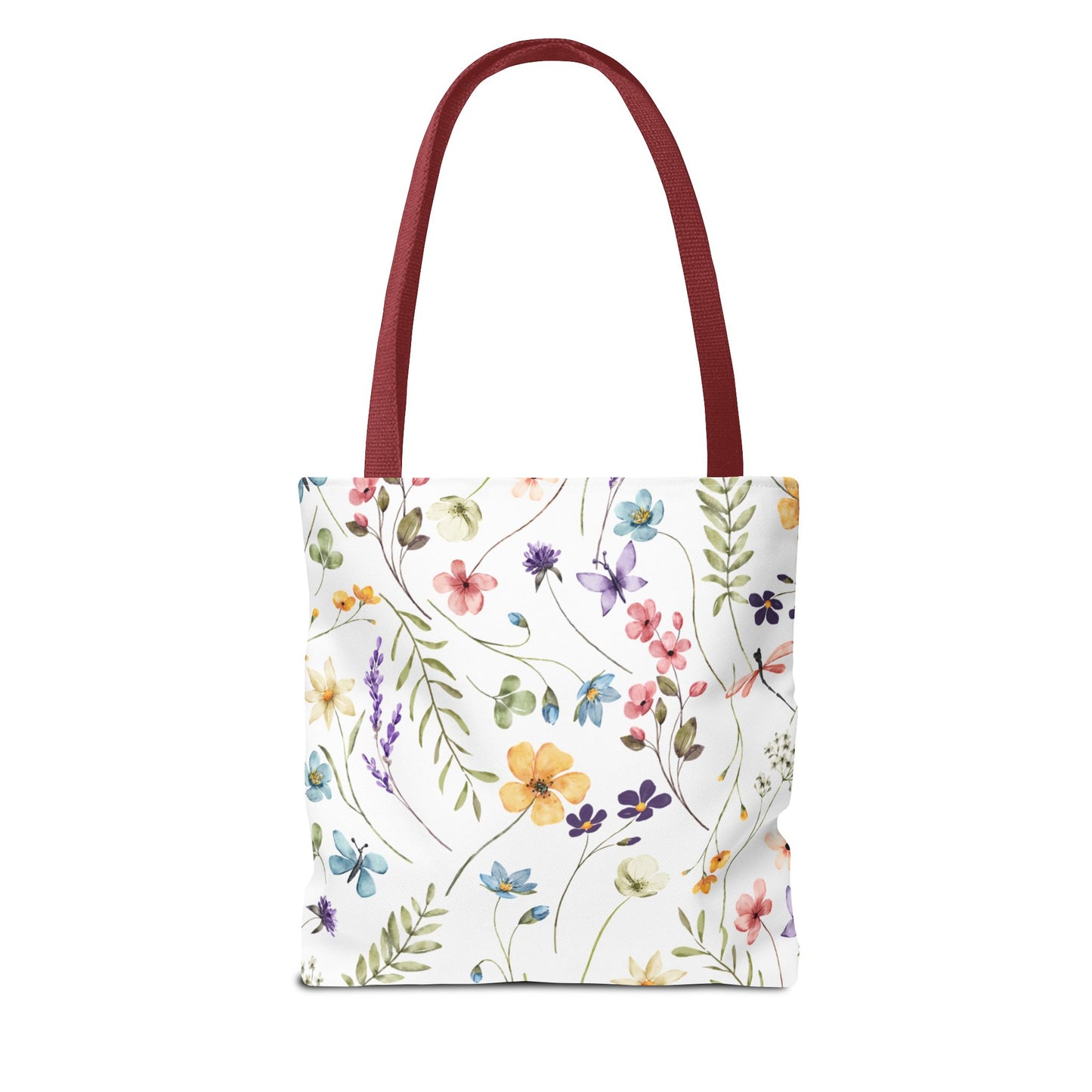 Floral Tote Bag - Stylish, Versatile, Reusable Shopping Bag, Eco-Friendly Gift, Perfect for Spring & Summer