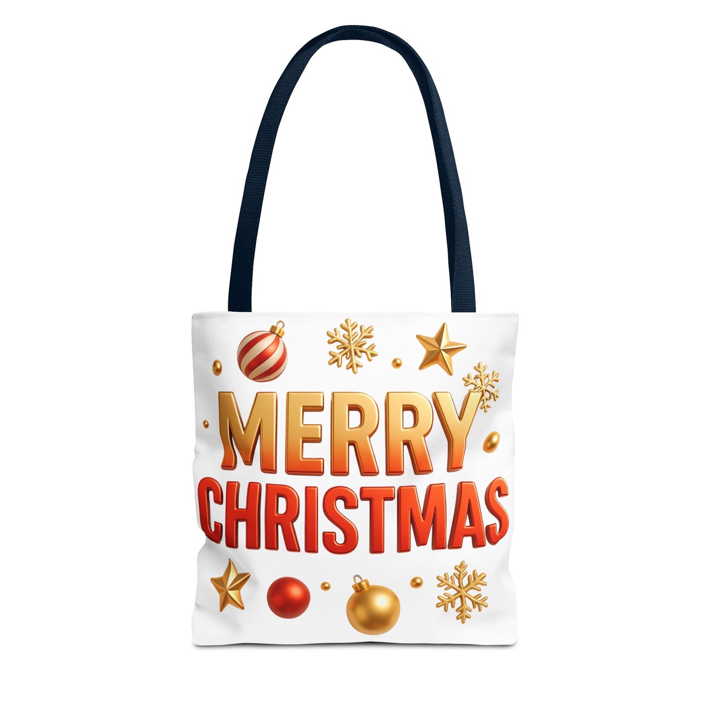 Christmas Tote Bag - Merry Christmas Holiday Shopper
