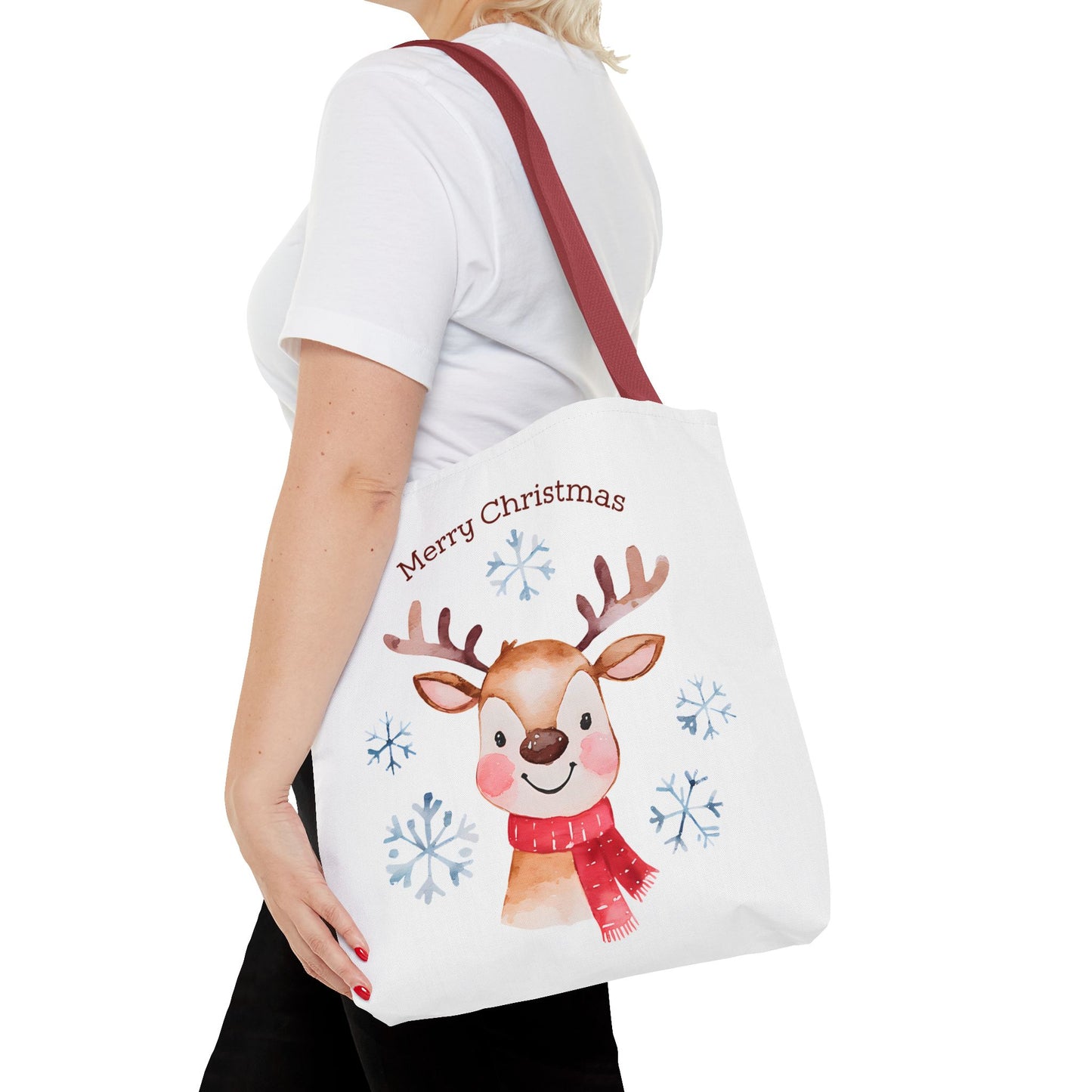 Reindeer Tote Bag for Holidays