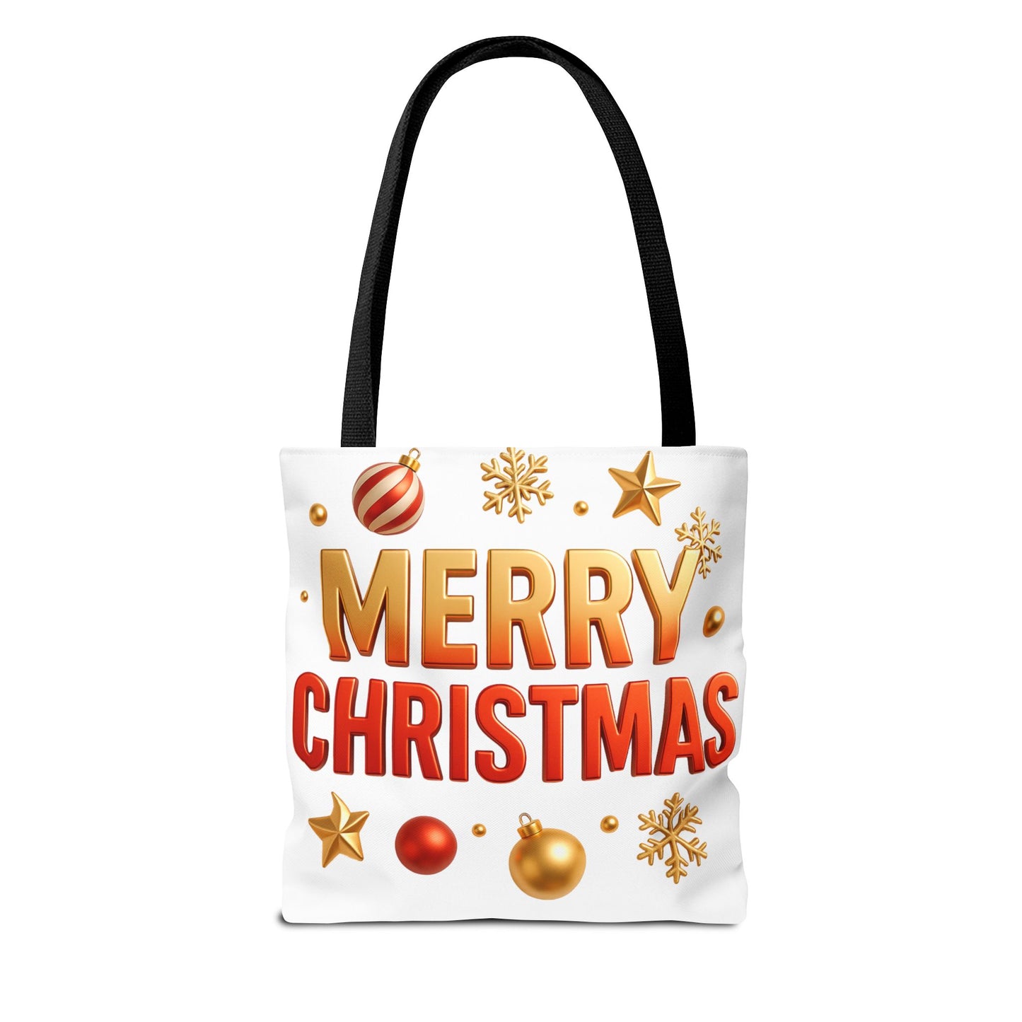 Christmas Tote Bag - Merry Christmas Holiday Shopper