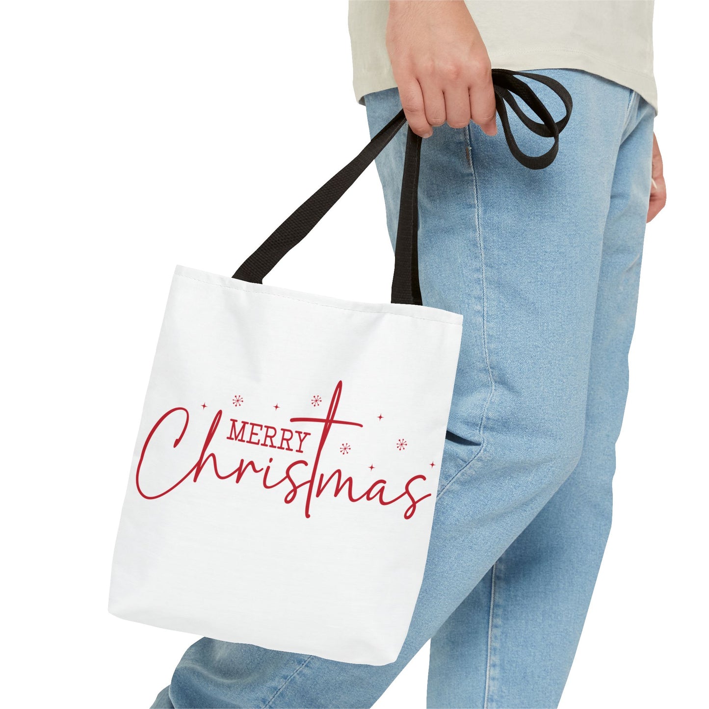 Merry Christmas Tote Bag - Festive Holiday Gift for Seasonal Cheer