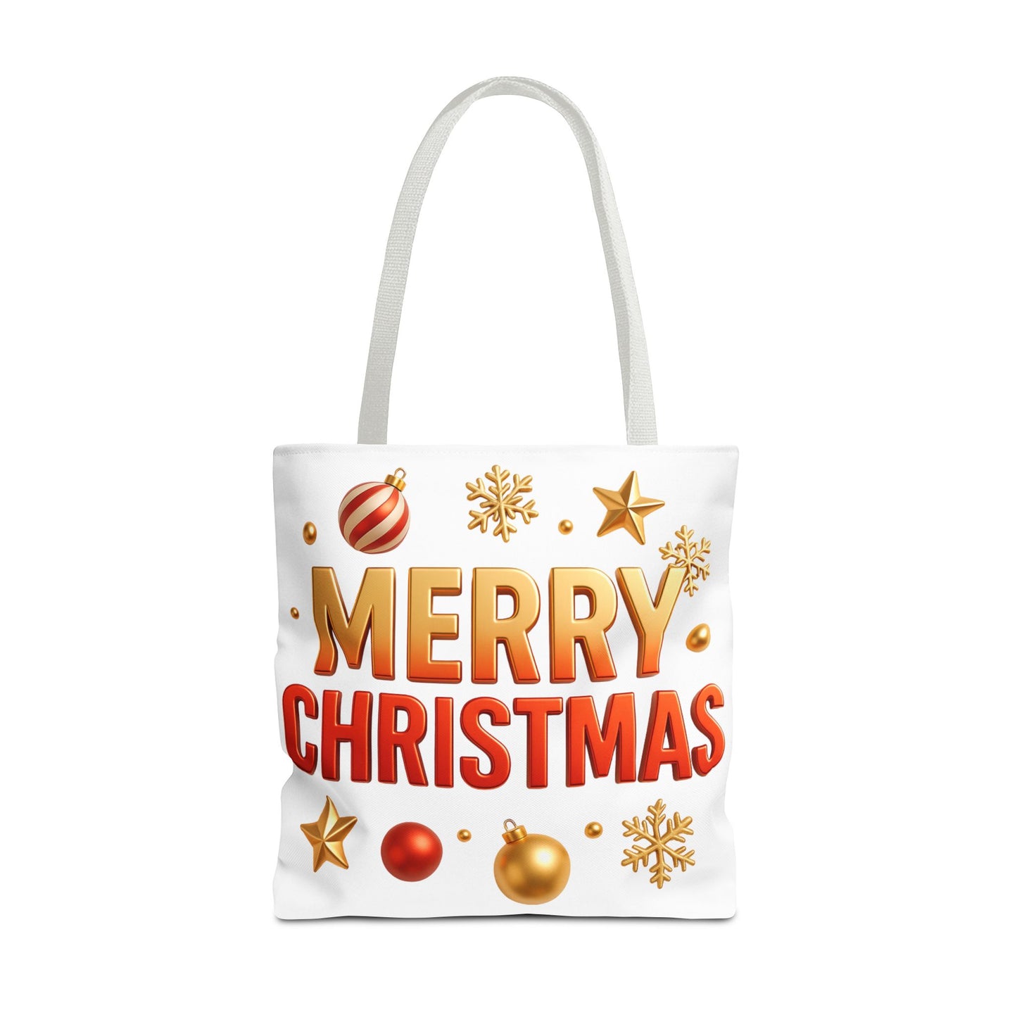 Christmas Tote Bag - Merry Christmas Holiday Shopper