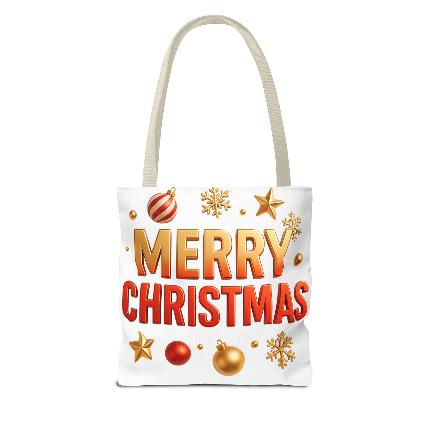 Christmas Tote Bag - Merry Christmas Holiday Shopper