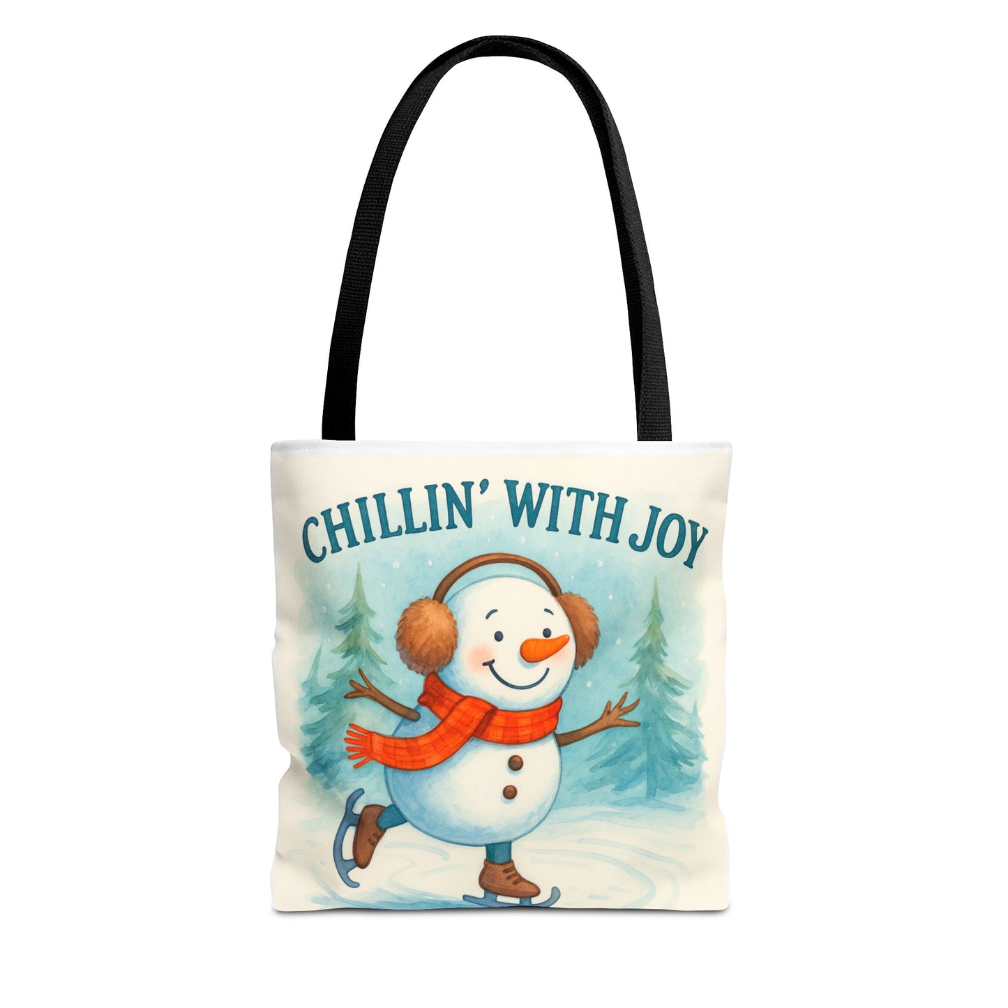 Chillin' With Joy Holiday Tote Bag