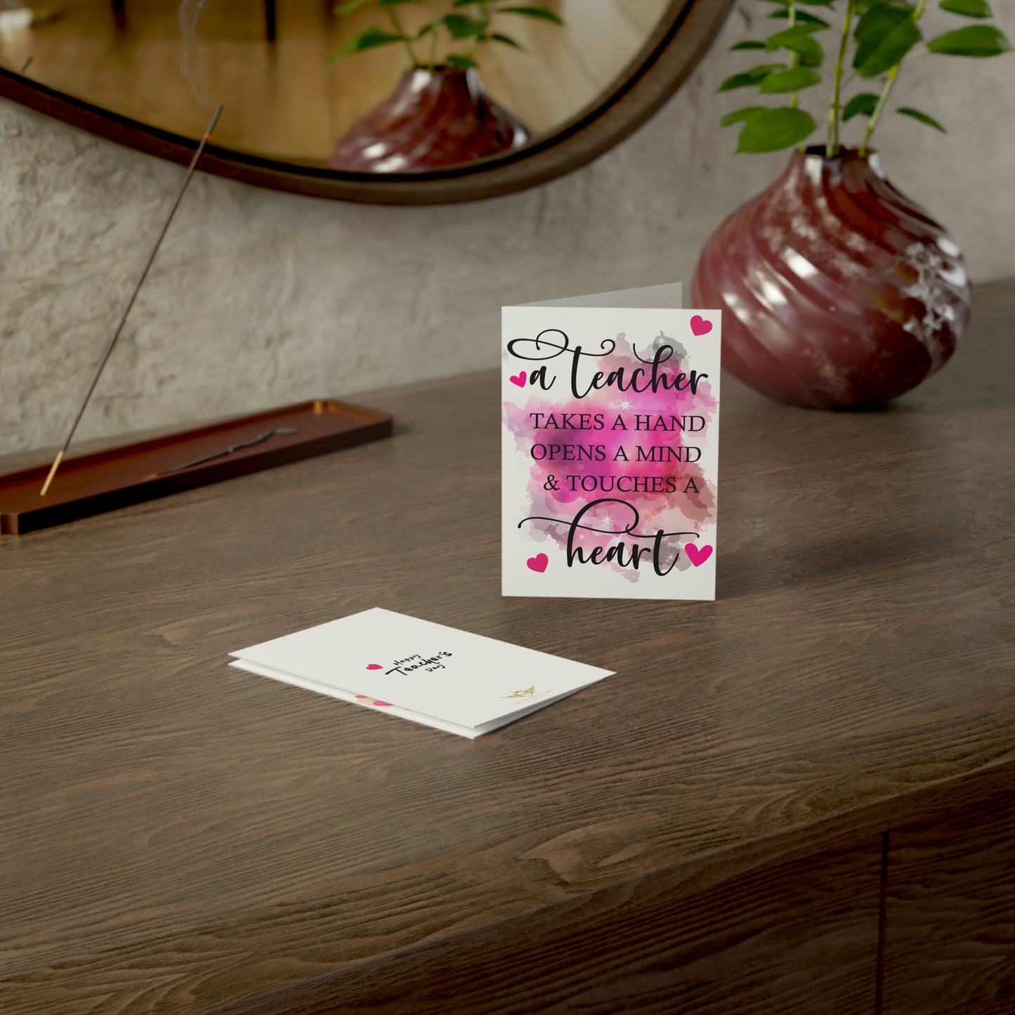 Teacher Appreciation Greeting Cards (Set of 1, 10, 30, 50) - Touching Notes for Educators, Back to School, Teacher's Day, Thank You, [...]