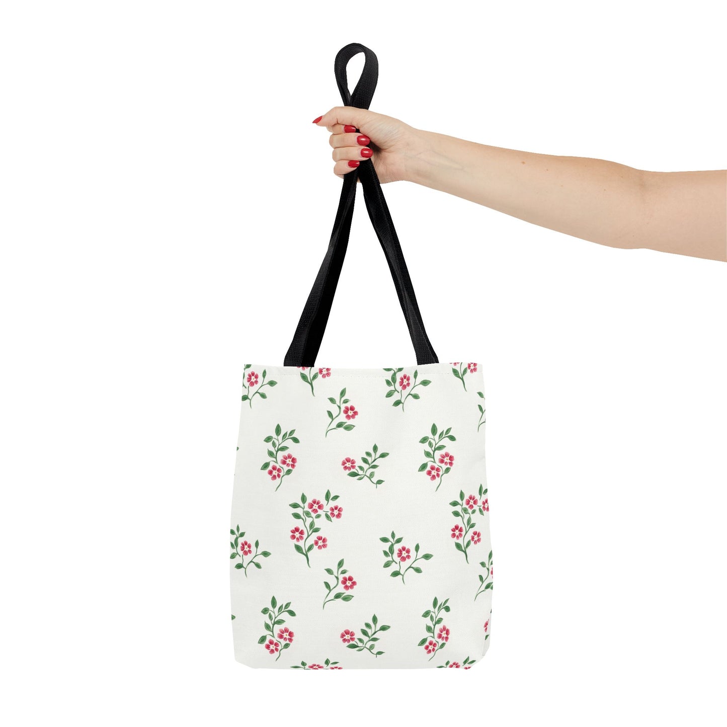 Floral Print Tote Bag, Stylish Reusable Shopping Tote, Cute Picnic Bag, Summer Beach Accessory, Gift for Her