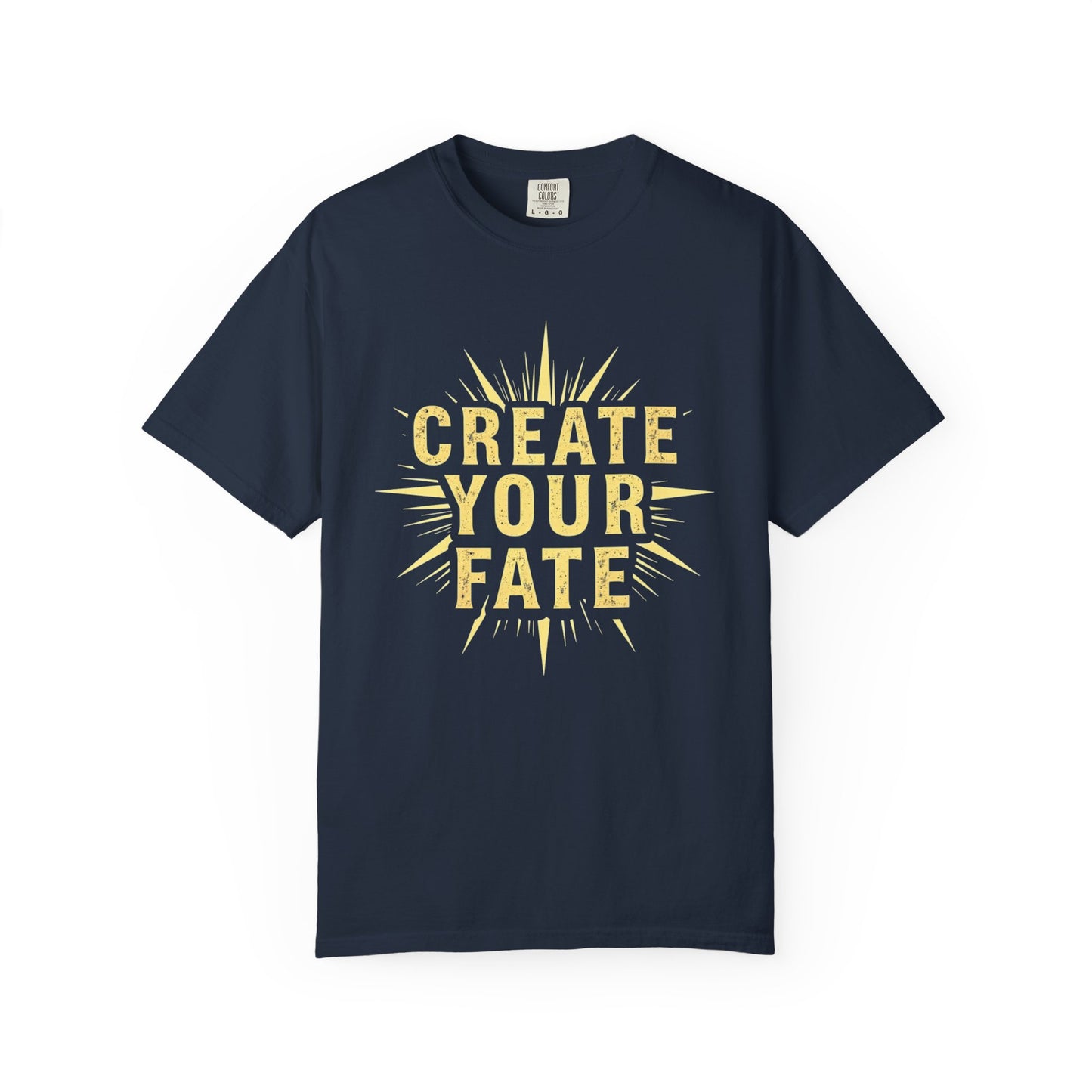 Unisex Garment-Dyed T-Shirt - 'Create Your Fate' Inspirational Tee, Motivational Shirt for Dreamers, Gift for Friends, Casual Wear, [...]