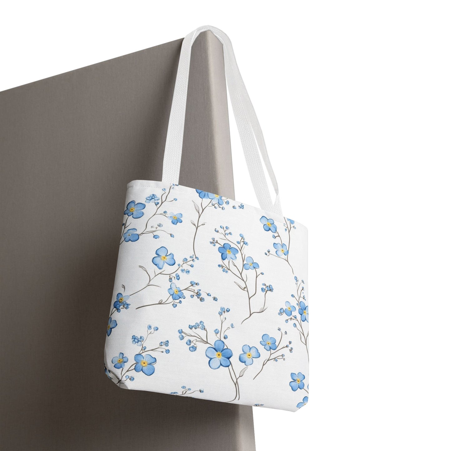 Floral Tote Bag, Stylish Shopping Bag, Eco-Friendly Tote, Spring Floral Design, Perfect for Everyday Use