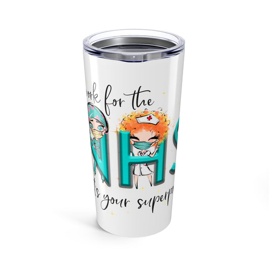 Nurse Appreciation Tumbler, Thank You Nurse Cup, Healthcare Worker Gift, Medical Staff Coffee Mug, Nurse Superhero Travel Mug