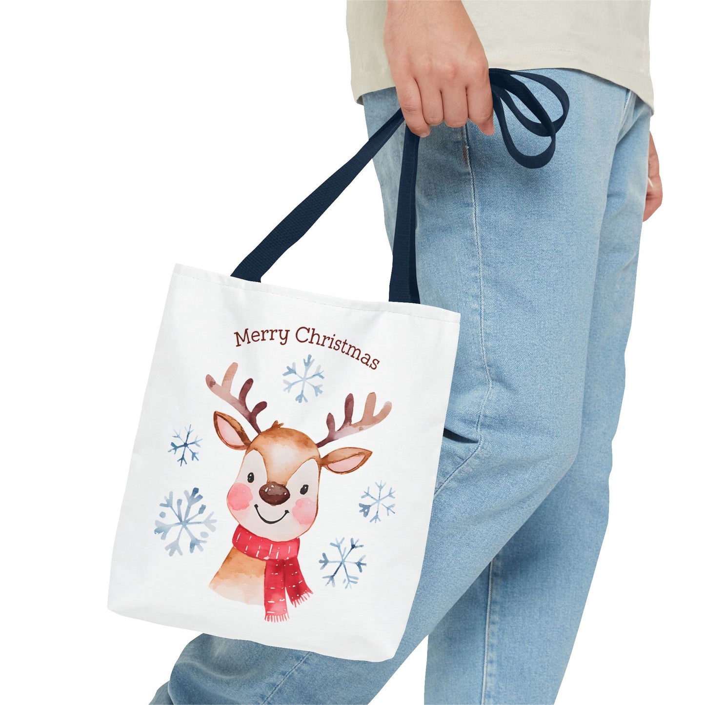 Reindeer Tote Bag for Holidays
