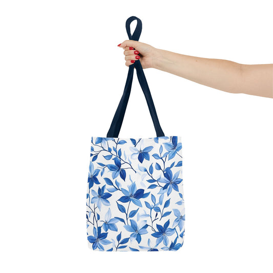 Charming Floral Tote Bag, Reusable Shopping Bag, Eco-Friendly, Gift for Her, Stylish Everyday Bag