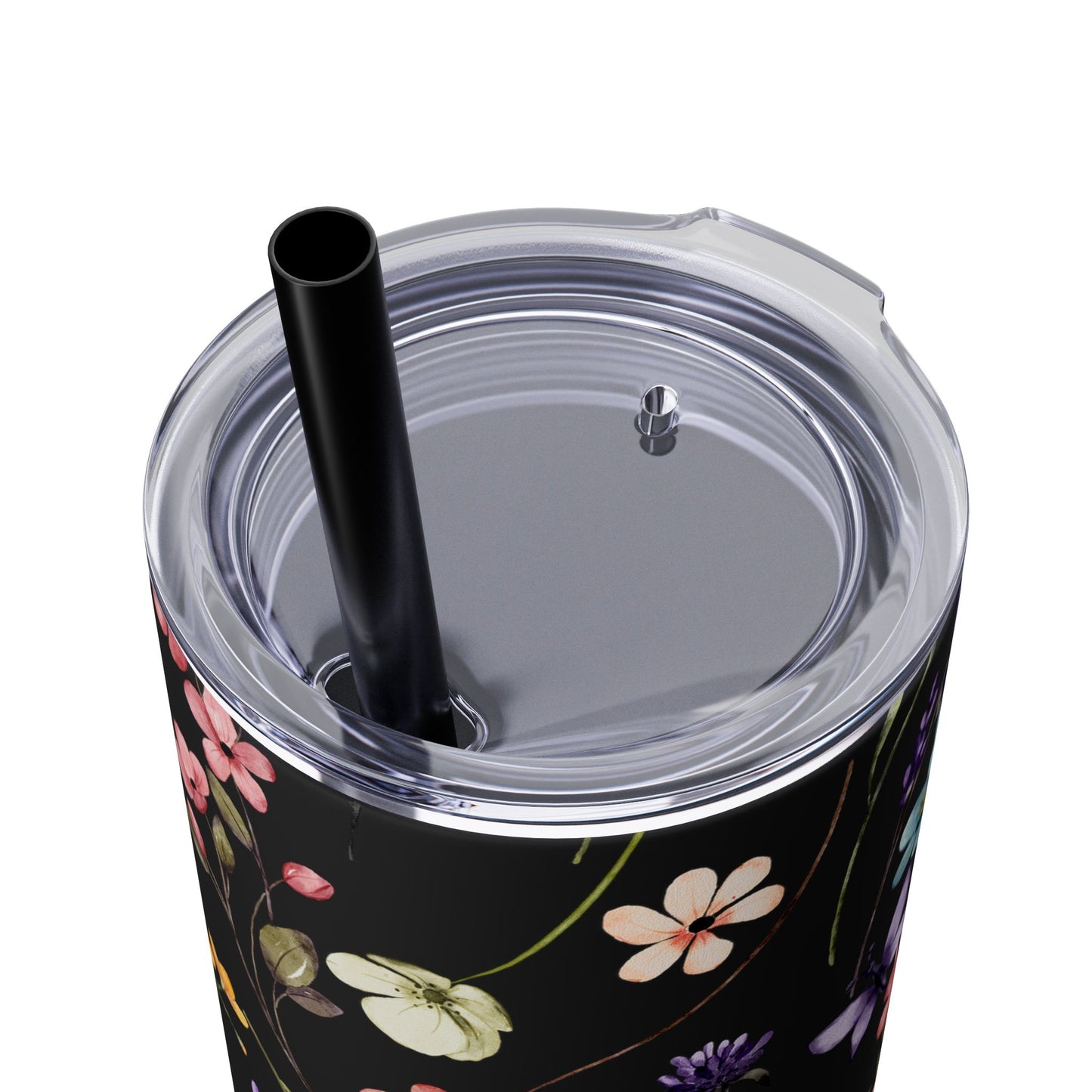 Floral Skinny Tumbler with Straw, 20oz | Elegant Drinkware for Floral Lovers, Eco-Friendly Travel Mug, Perfect Gift for Her, Wedding, [...]