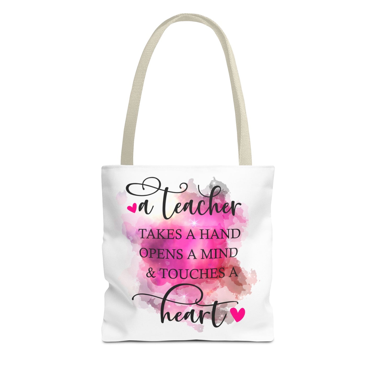 Heartfelt Teacher Tote Bag | Perfect Gift for Educators, Back to School, Teacher Appreciation, Sustainable Style
