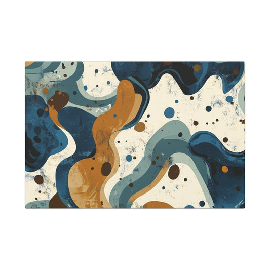 Abstract Canvas Art Wraps, Modern Wall Decor, Geometric Art Prints, Stylish Home Decor, Unique Gift for Art Lovers, Living Room Aesthetics