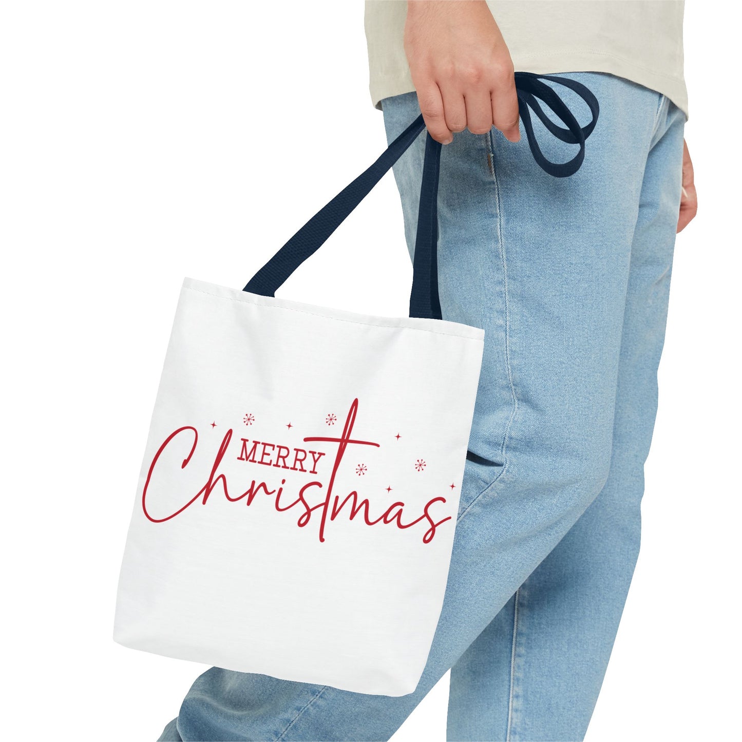 Merry Christmas Tote Bag - Festive Holiday Gift for Seasonal Cheer
