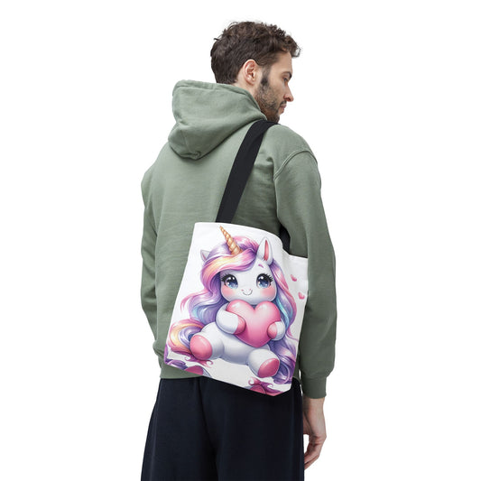 Whimsical Unicorn Tote Bag - Cute Gift, Everyday Use, Kids' Bag, Party Favor, Mother's Day