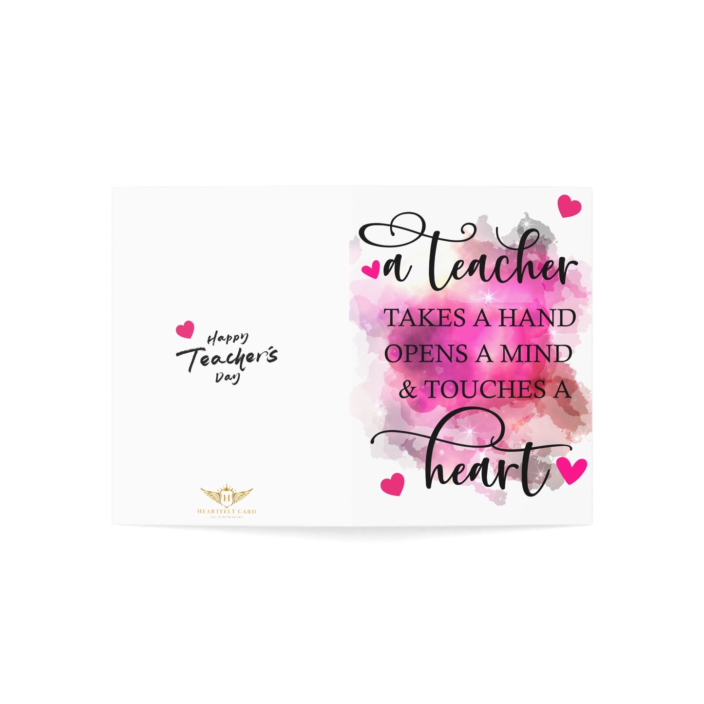 Teacher Appreciation Greeting Cards (Set of 1, 10, 30, 50) - Touching Notes for Educators, Back to School, Teacher's Day, Thank You, [...]