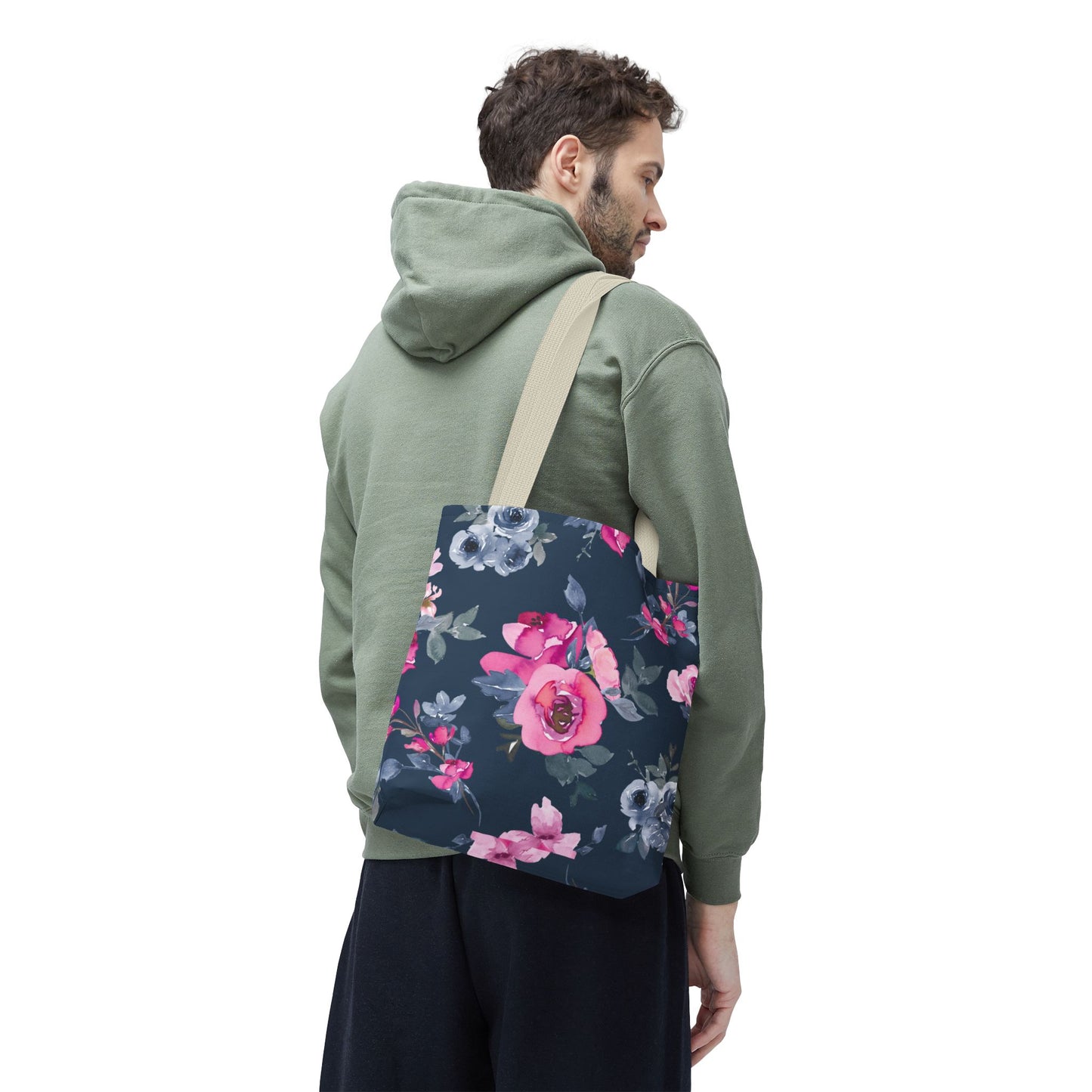 Floral Print Tote Bag, Stylish Carryall for Every Occasion, Eco-Friendly Shopping Bag, Travel Tote, Gift for Her