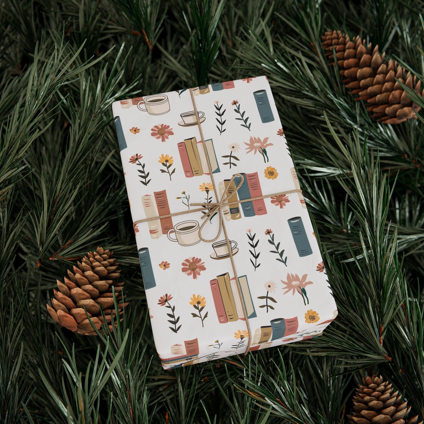Charming Book-Themed Wrapping Paper, Perfect for Book Lovers, Gift Wrap for Holidays, Birthdays, and Celebrations, Eco-Friendly Decor, [...]