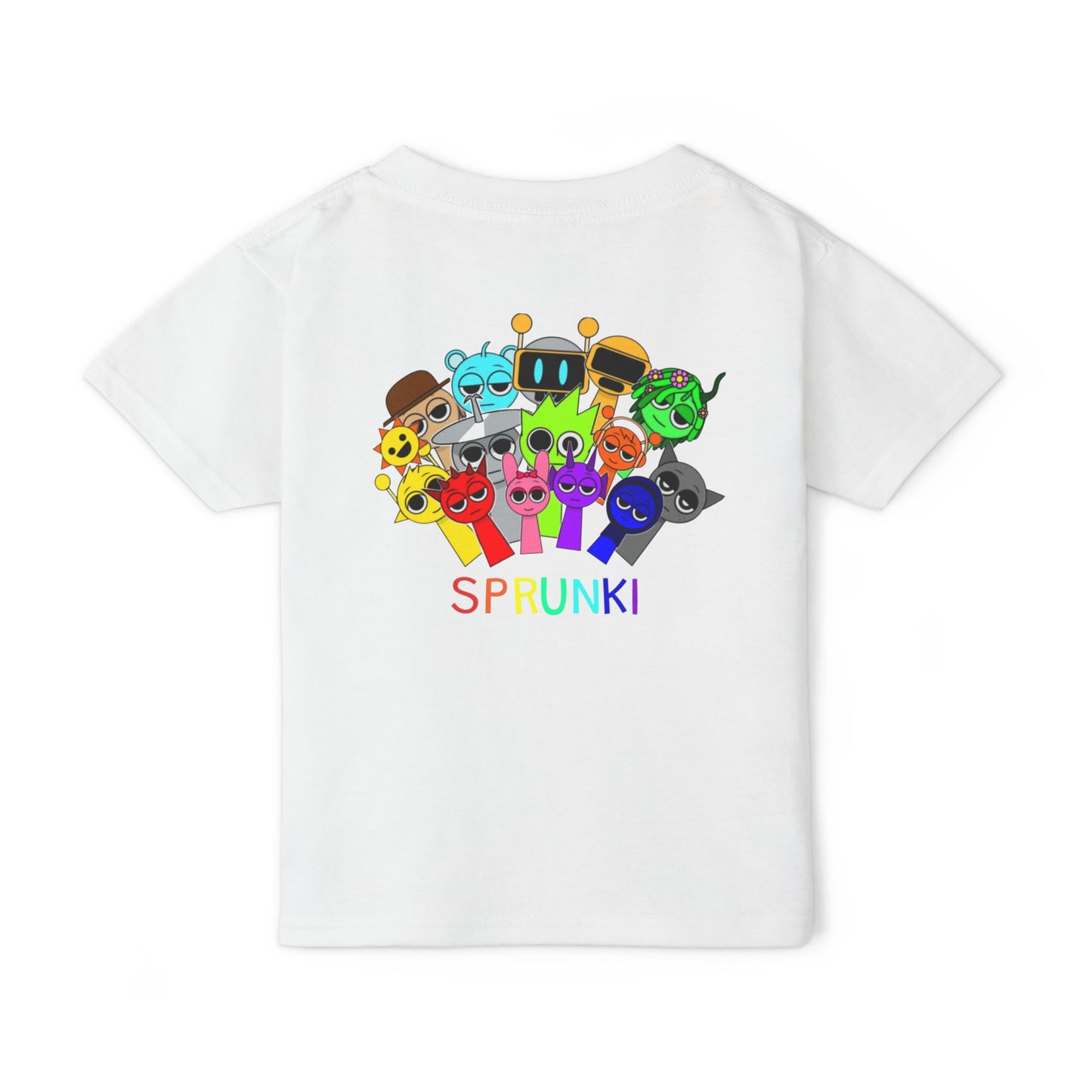Colorful Toddler T-Shirt with Fun Characters | Kids Gift, Birthday Shirt, Holiday Apparel, Playful Outfit, Cute Tee