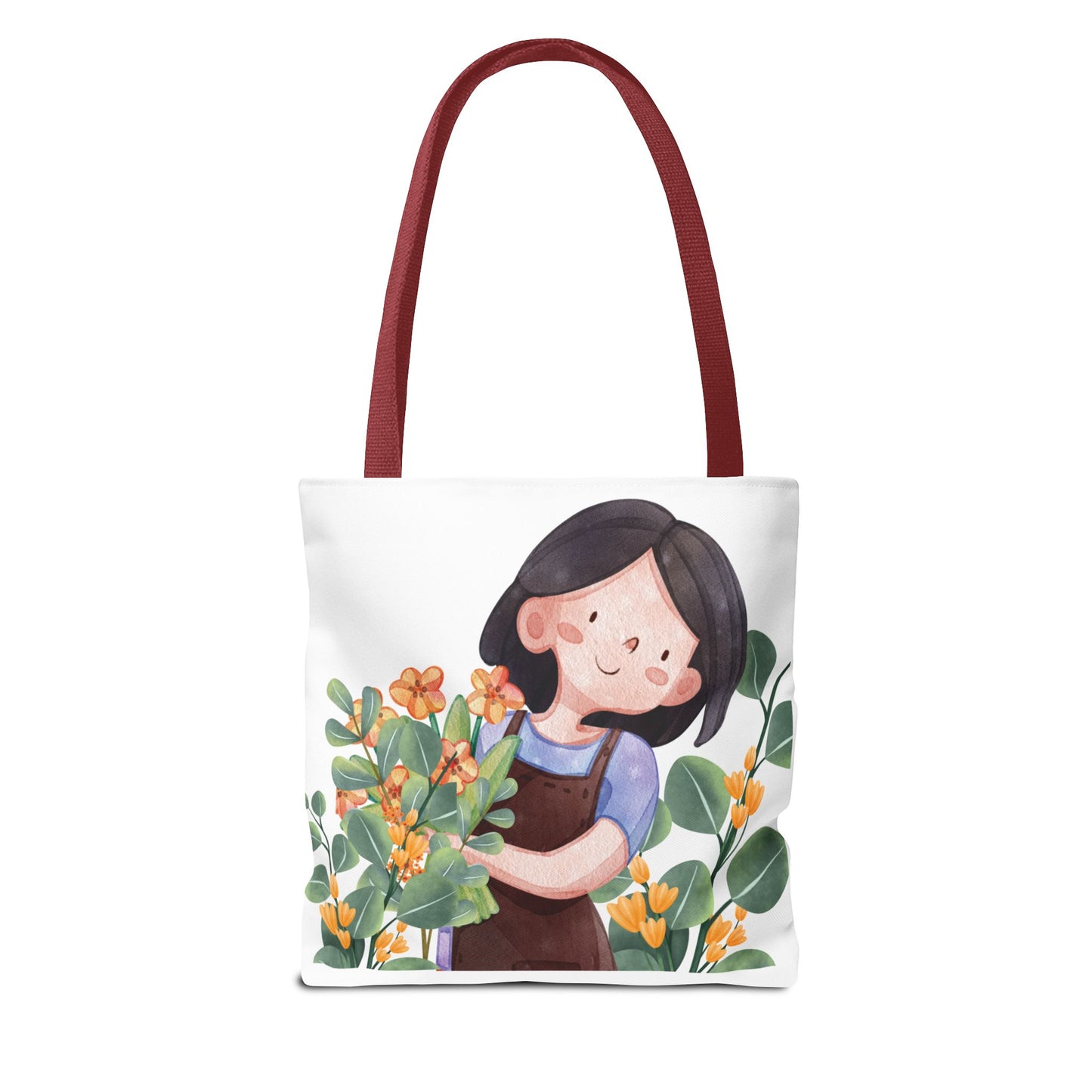 Thank You Teacher Tote Bag | Floral AOP Design | Appreciation Gift | Back to School | Teacher's Day | Eco-Friendly Carryall